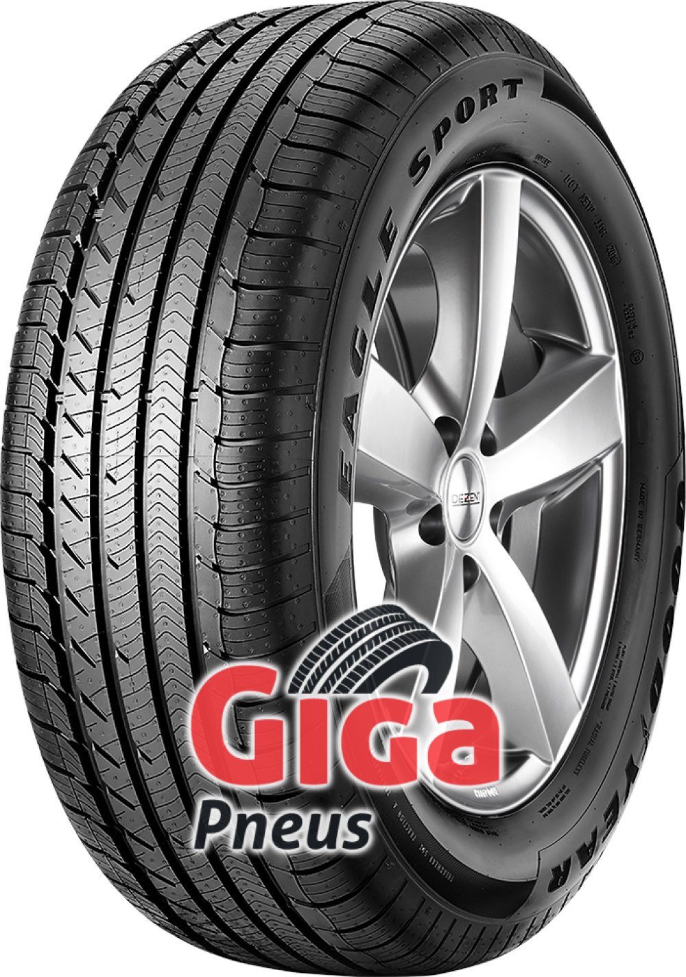 Goodyear Eagle Sport All-Season ( 245/45 R18 100H XL J, avec protège-jante (MFS) ) Goodyear Eagle Sport All-Season ( 245/45 R18 100H XL J, avec protège-jante (MFS) )