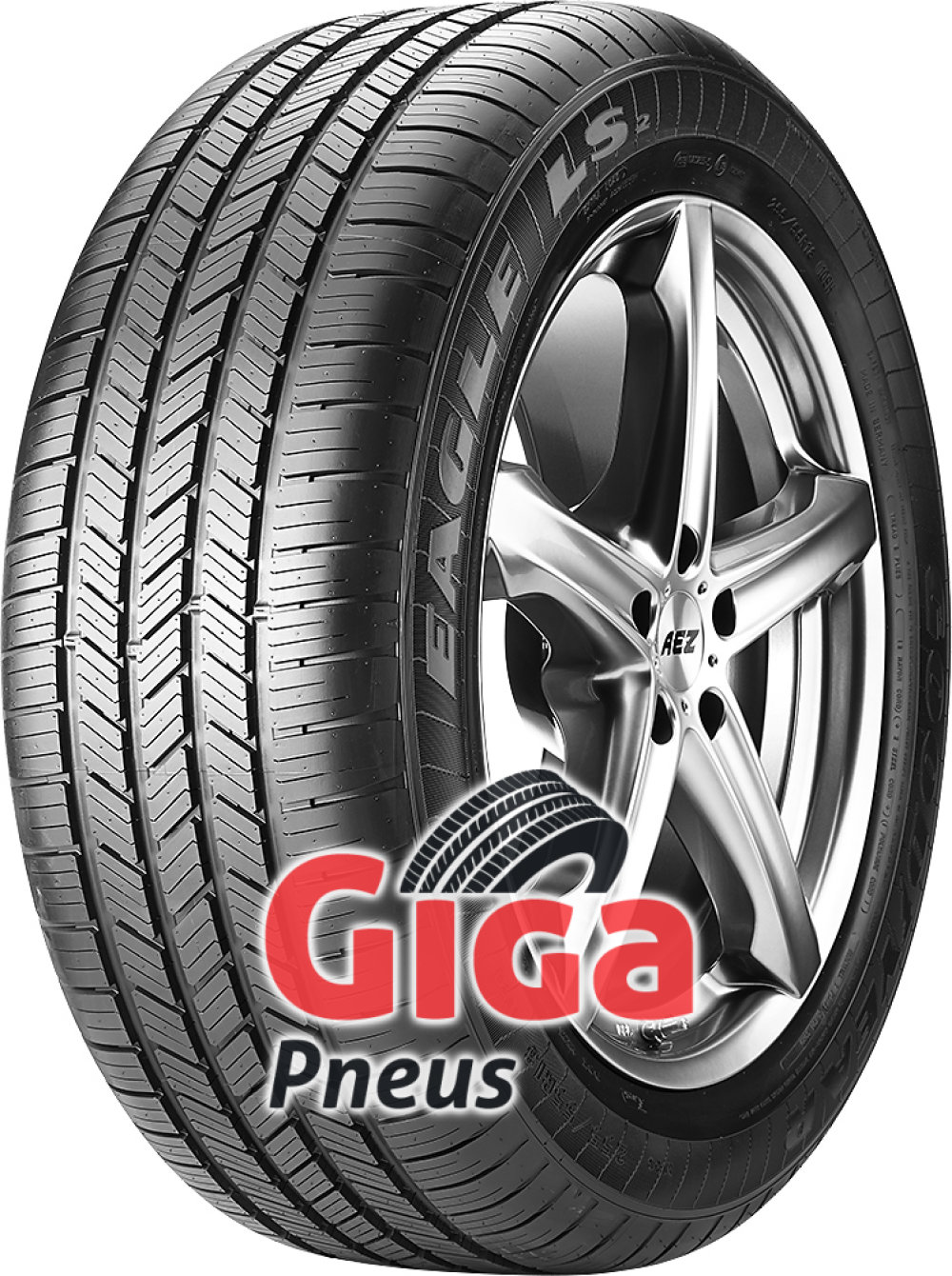 Goodyear Eagle LS2 ( 235/55 R19 101V , N0, avec protège-jante (MFS) ) Goodyear Eagle LS2 ( 235/55 R19 101V , N0, avec protège-jante (MFS) )