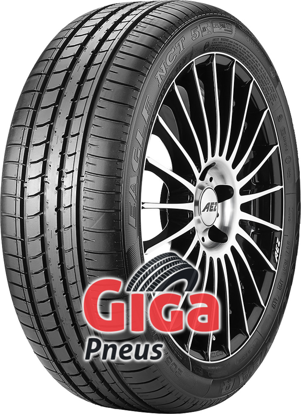 Goodyear Eagle NCT 5 Asymmetric ROF ( 245/45 R17 95Y *, com protecção da jante (MFS), runflat VSB ) Goodyear Eagle NCT 5 Asymmetric ROF ( 245/45 R17 95Y *, com protecção da jante (MFS), runflat VSB )