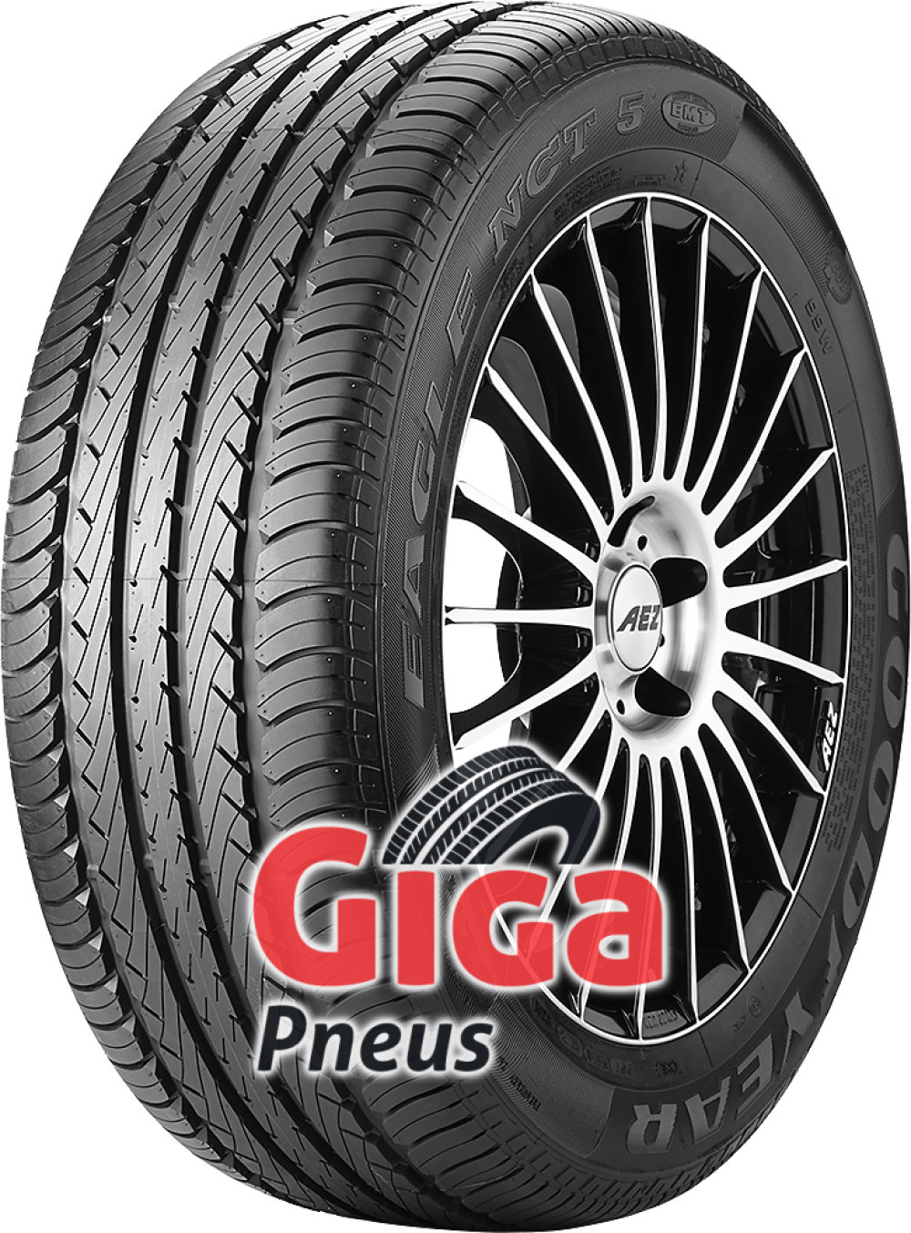 Goodyear Eagle NCT 5 EMT ( 285/45 R21 109W *, com protecção da jante (MFS), runflat VSB ) Goodyear Eagle NCT 5 EMT ( 285/45 R21 109W *, com protecção da jante (MFS), runflat VSB )