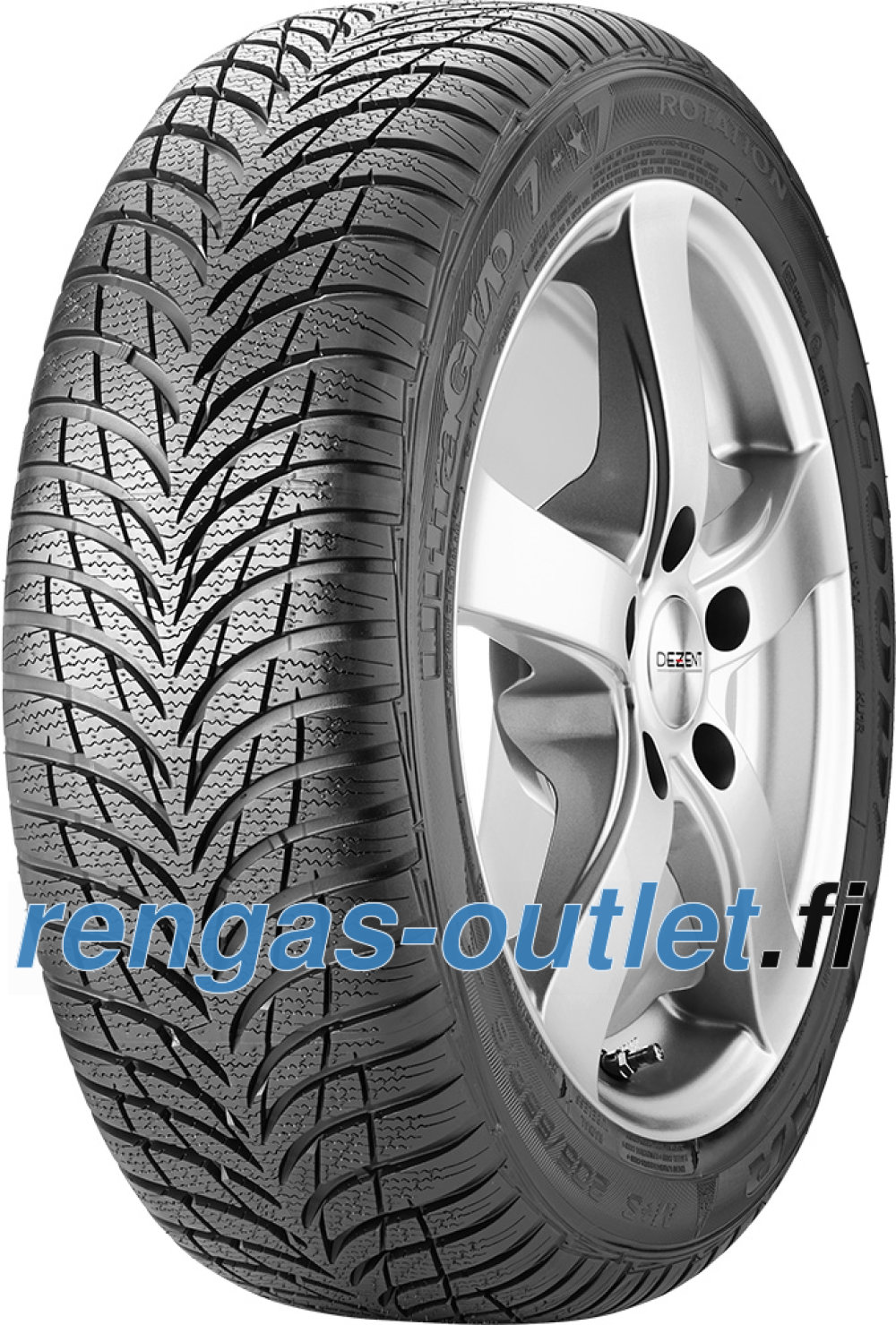 Goodyear UltraGrip 7+ ( 205/55 R16 94H XL , vannesuojalla (MFS) ) Goodyear UltraGrip 7+ ( 205/55 R16 94H XL , vannesuojalla (MFS) )