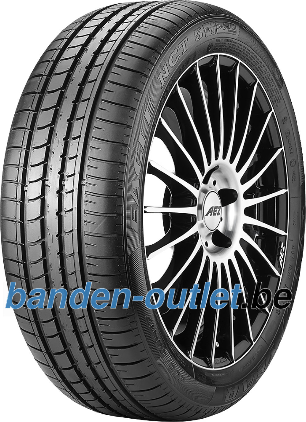 Goodyear Eagle NCT 5 Asymmetric ROF ( 225/40 R18 88W *, met velgrandbescherming (MFS), runflat ) Goodyear Eagle NCT 5 Asymmetric ROF ( 225/40 R18 88W *, met velgrandbescherming (MFS), runflat )