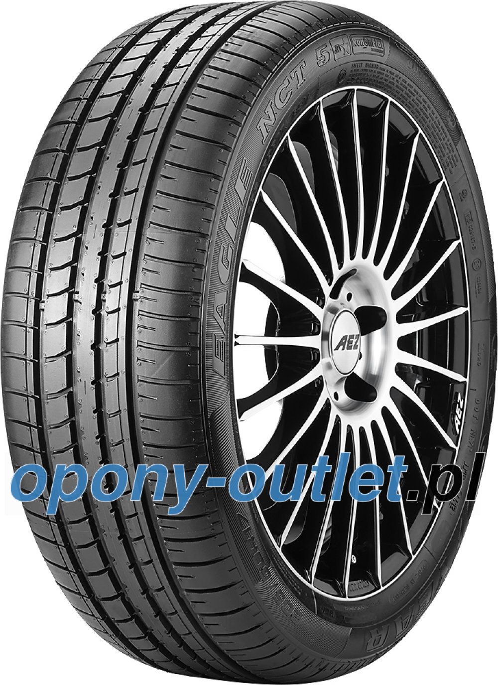 Goodyear Eagle NCT 5 Asymmetric ROF ( 225/40 R18 88W *, osłona felgi (MFS), runflat ) Goodyear Eagle NCT 5 Asymmetric ROF ( 225/40 R18 88W *, osłona felgi (MFS), runflat )