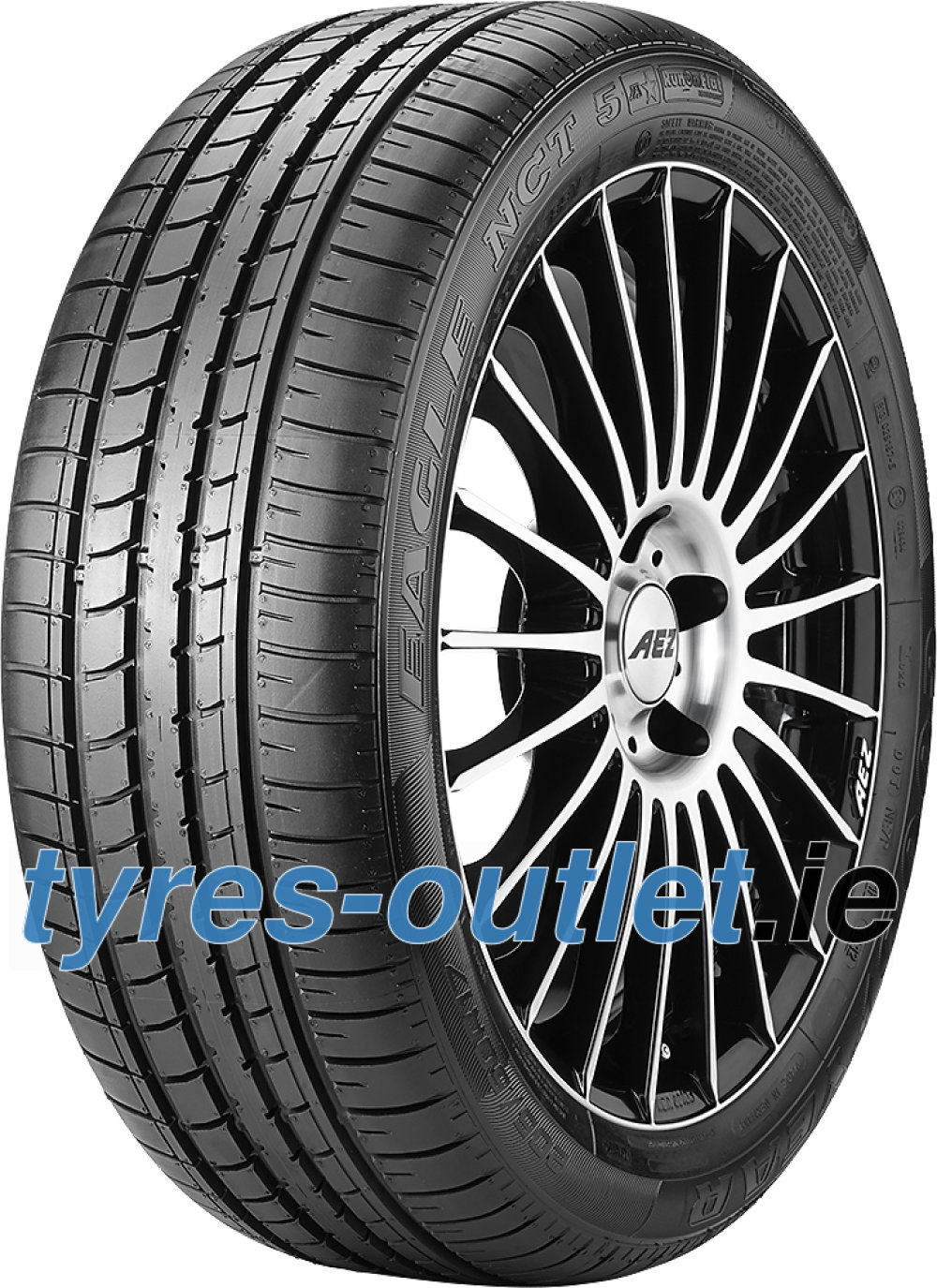 Goodyear Eagle NCT 5 Asymmetric ROF ( 225/40 R18 88W *, with rim protection (MFS), runflat ) Goodyear Eagle NCT 5 Asymmetric ROF ( 225/40 R18 88W *, with rim protection (MFS), runflat )