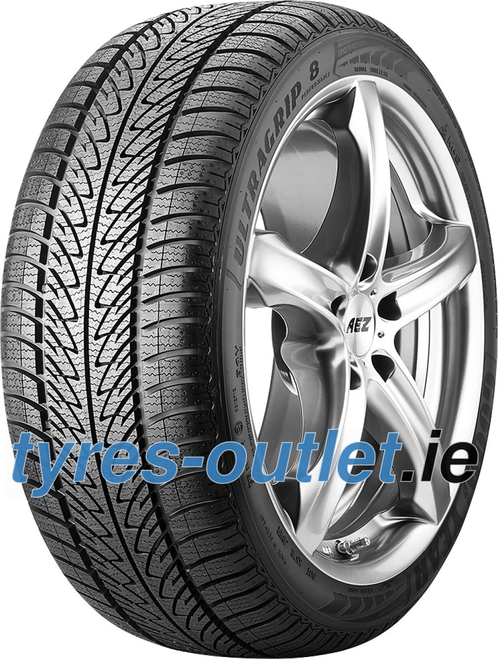 Goodyear UltraGrip 8 Performance ROF ( 205/60 R16 92H *, with rim protection (MFS), runflat ) Goodyear UltraGrip 8 Performance ROF ( 205/60 R16 92H *, with rim protection (MFS), runflat )