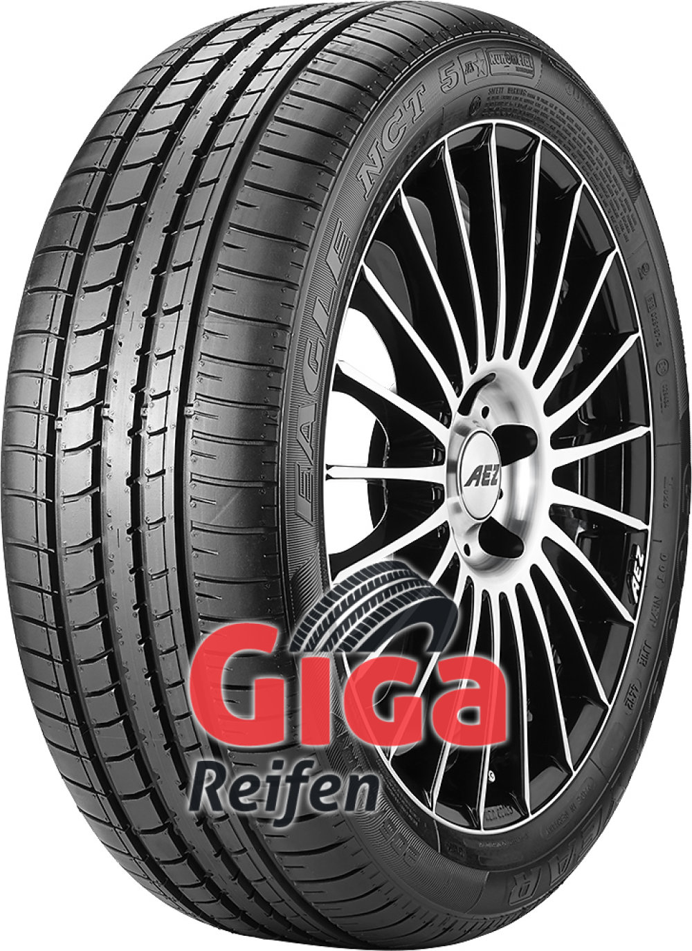 Goodyear Eagle NCT 5 Asymmetric ROF ( 225/45 R17 91W *, mit Felgenschutz (MFS), runflat ) Goodyear Eagle NCT 5 Asymmetric ROF ( 225/45 R17 91W *, mit Felgenschutz (MFS), runflat )