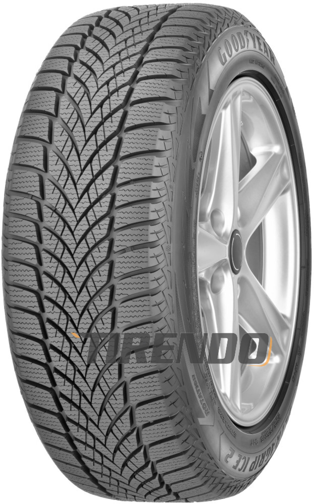 Image of Goodyear UltraGrip Ice 2 ( 215/55 R16 97T XL EVR, Nordic compound )