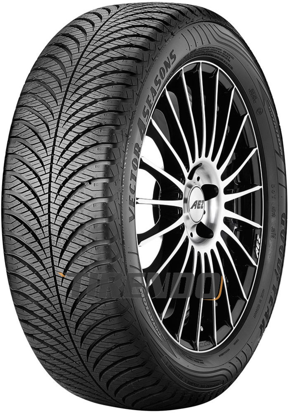 Image of        Goodyear Vector 4 Seasons Gen-2 ( 215/55 R17 94V AO )