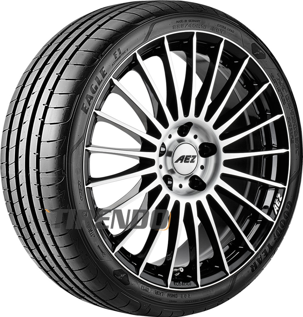Goodyear Eagle F1 Asymmetric 3 Rof 245/35 R20 95Y Xl *, Moextended, Mit Felge...