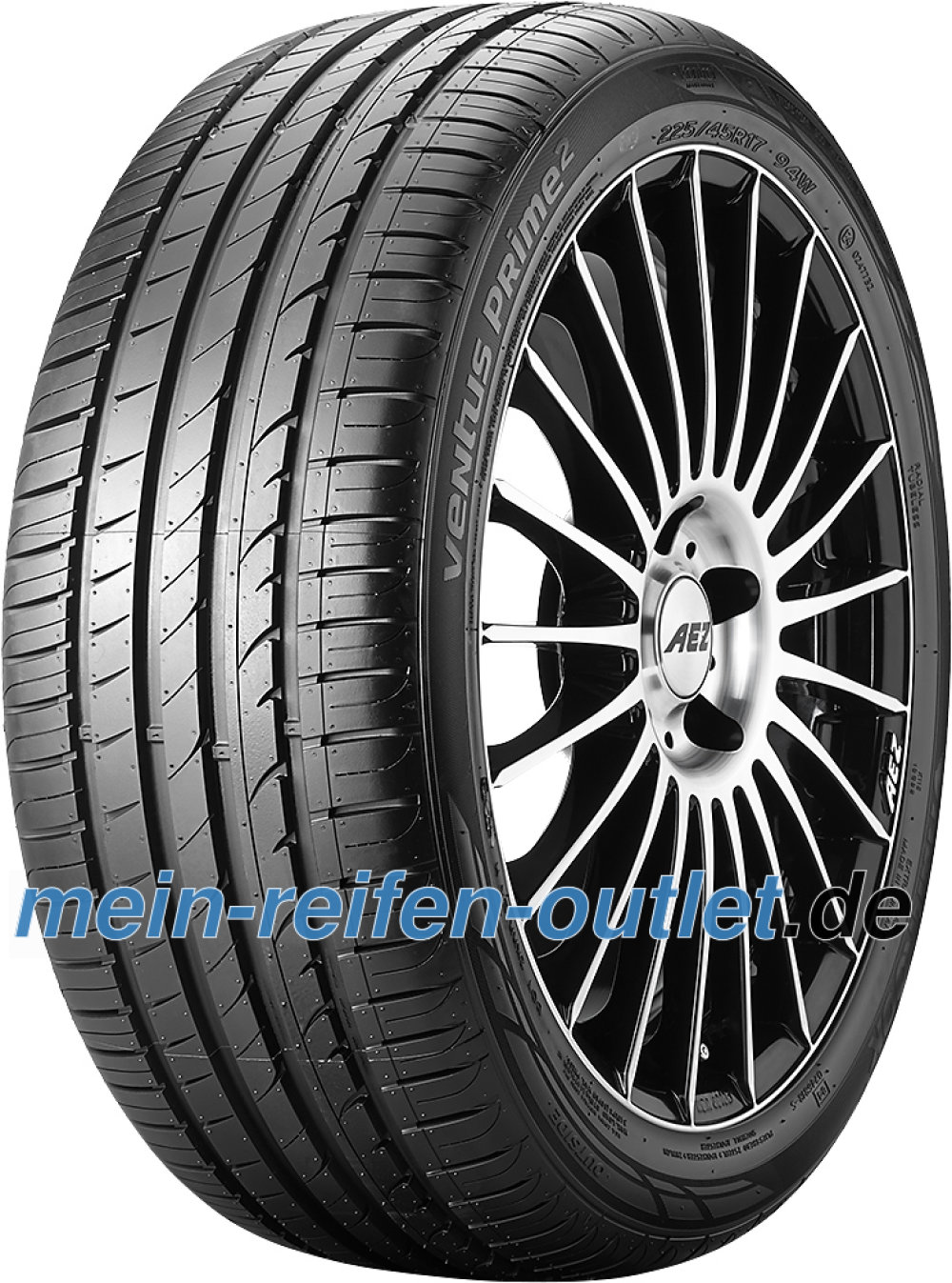 Hankook Ventus Prime 2 K115 ( 215/45 R17 87H SBL ) Hankook Ventus Prime 2 K115 ( 215/45 R17 87H SBL )