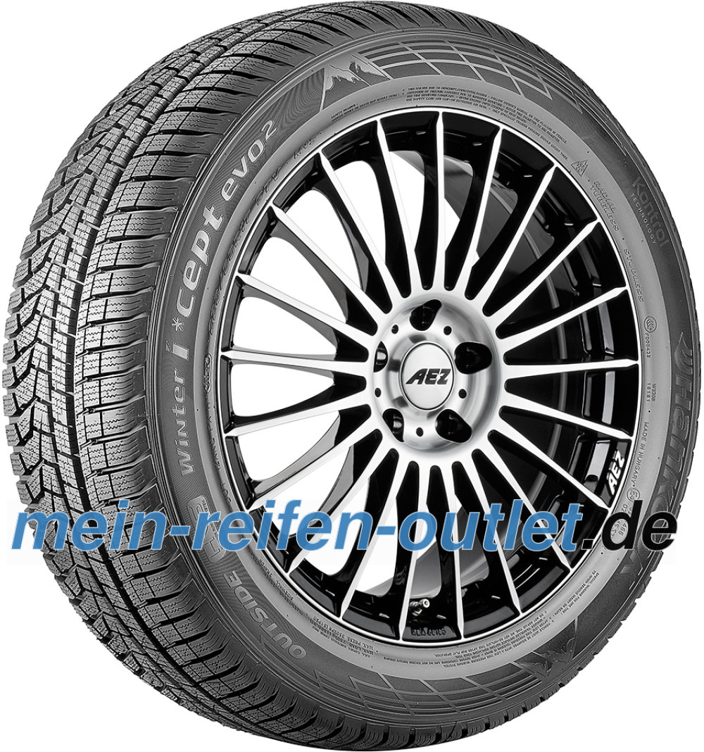 Hankook Winter I*Cept Evo² (W320B) Hrs 255/45 R19 104V Xl 4PR Moe, Run Flat Sbl