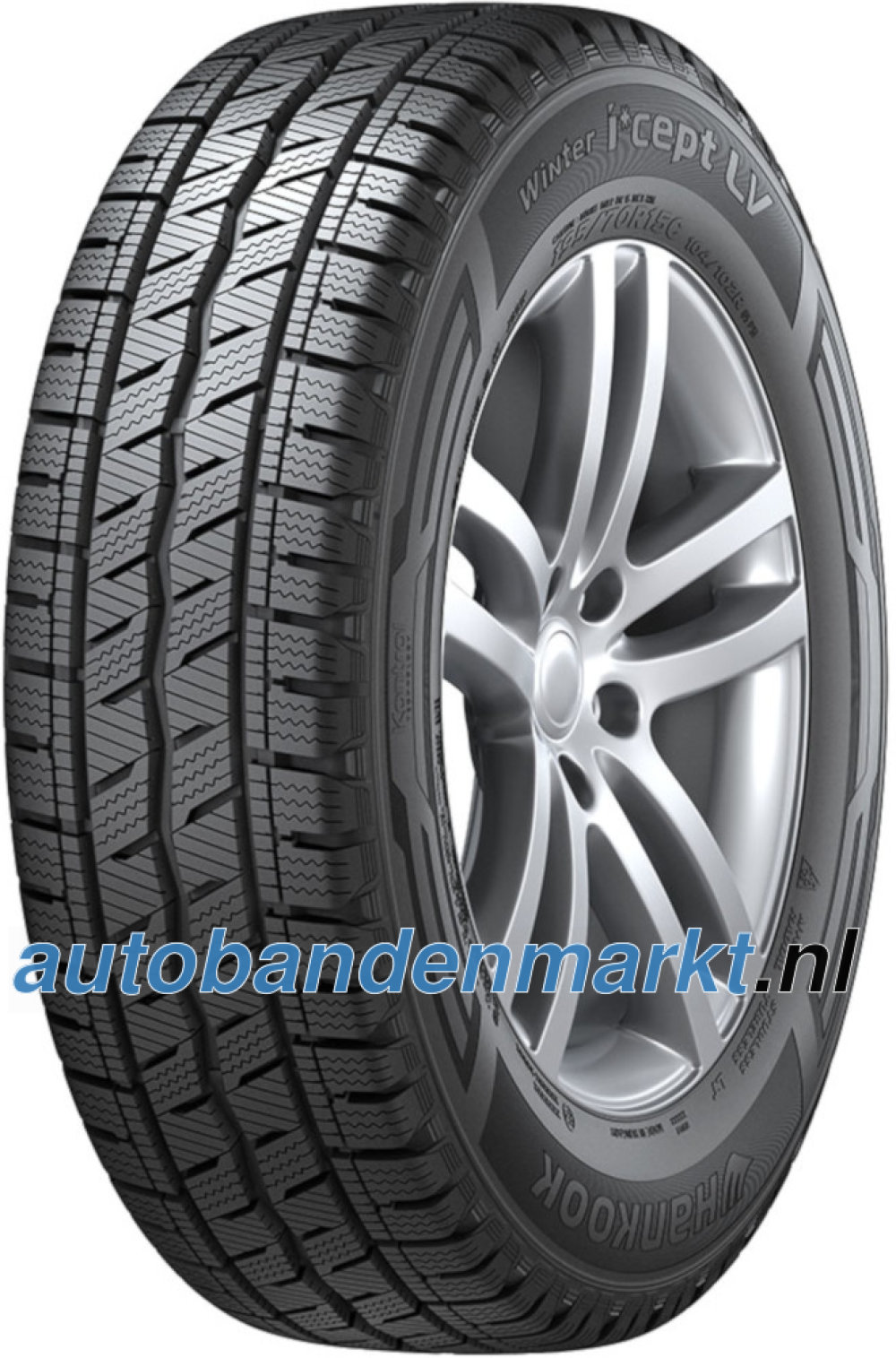 Afbeelding van Hankook Winter i*cept LV RW12 ( 215/60 R17C 109/107T )