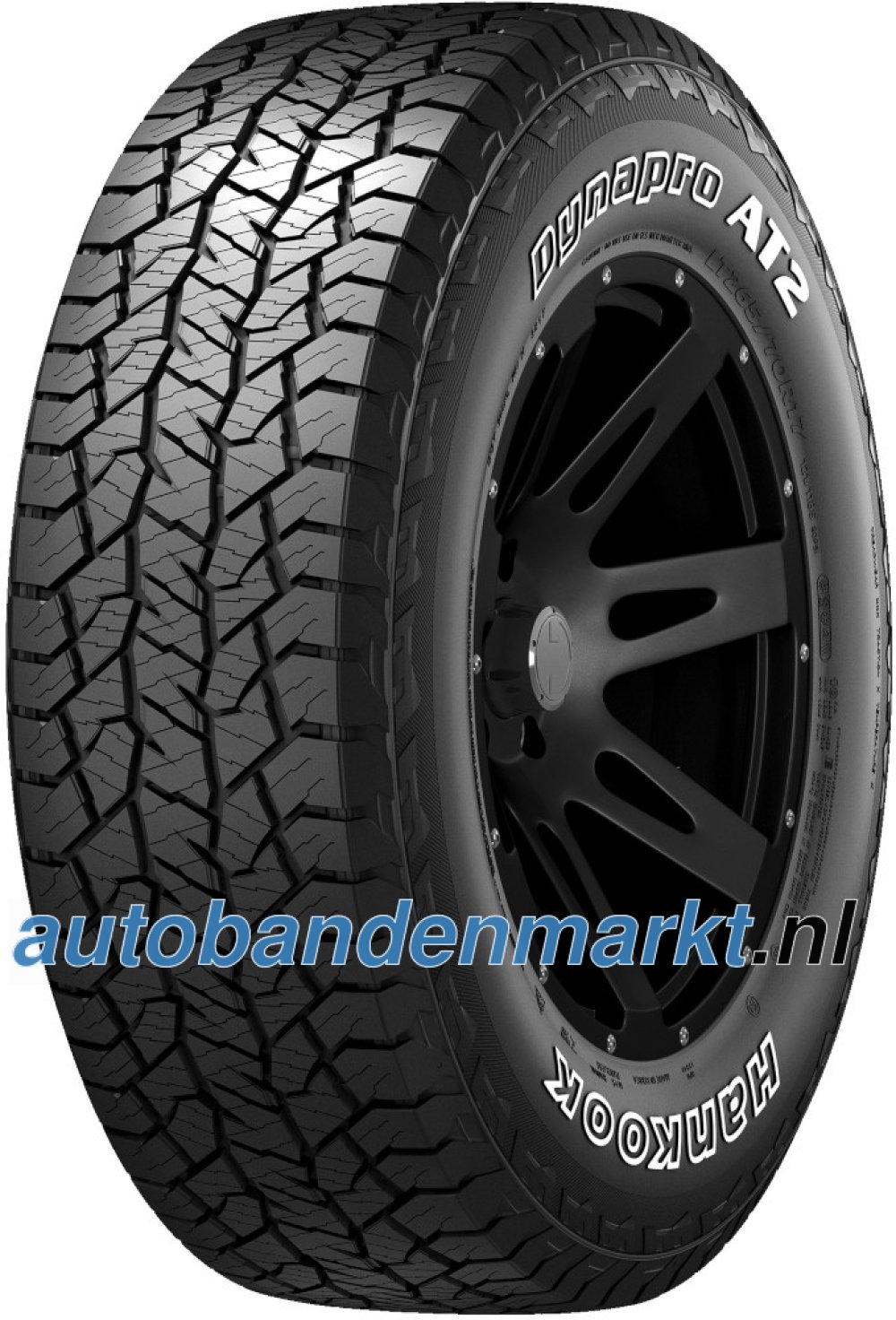 Afbeelding van Hankook Dynapro AT2 RF11 ( LT235/75 R15 104/101S 6PR, met velgrandbescherming (MFS) OWL )