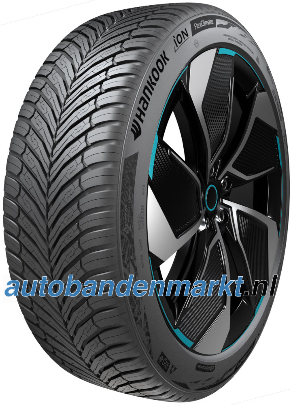 Afbeelding van Hankook iON FlexClimate (IL01) ( 245/40 ZR19 98Y XL 4PR EV, SoundAbsorber, met velgrandbescherming (MFS) SBL )