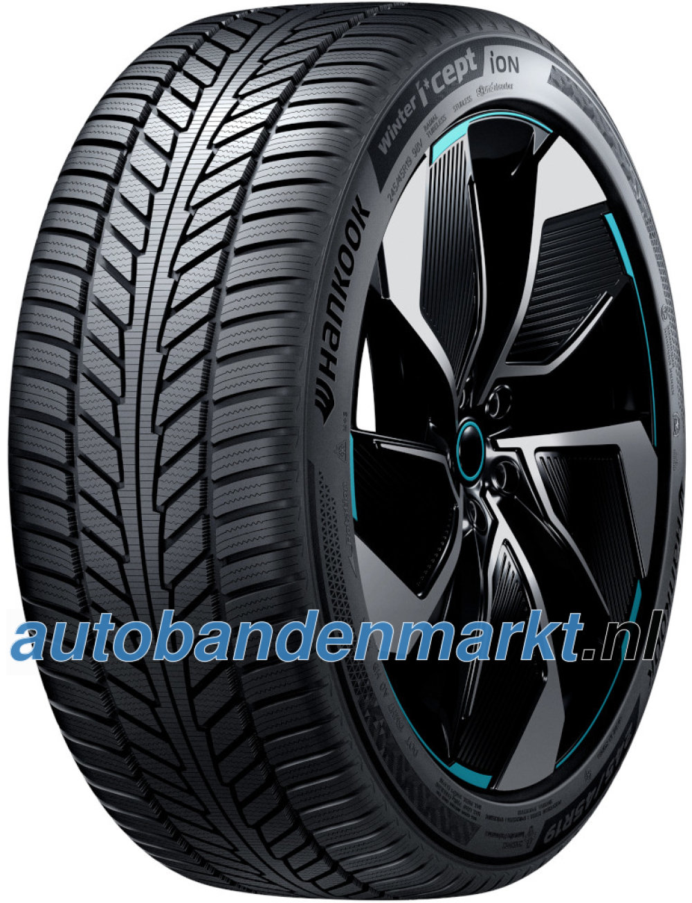Afbeelding van Hankook iON i*cept (IW01A) ( 255/45 R19 104V XL 4PR EV, SUV, SoundAbsorber, met velgrandbescherming (MFS) SBL )