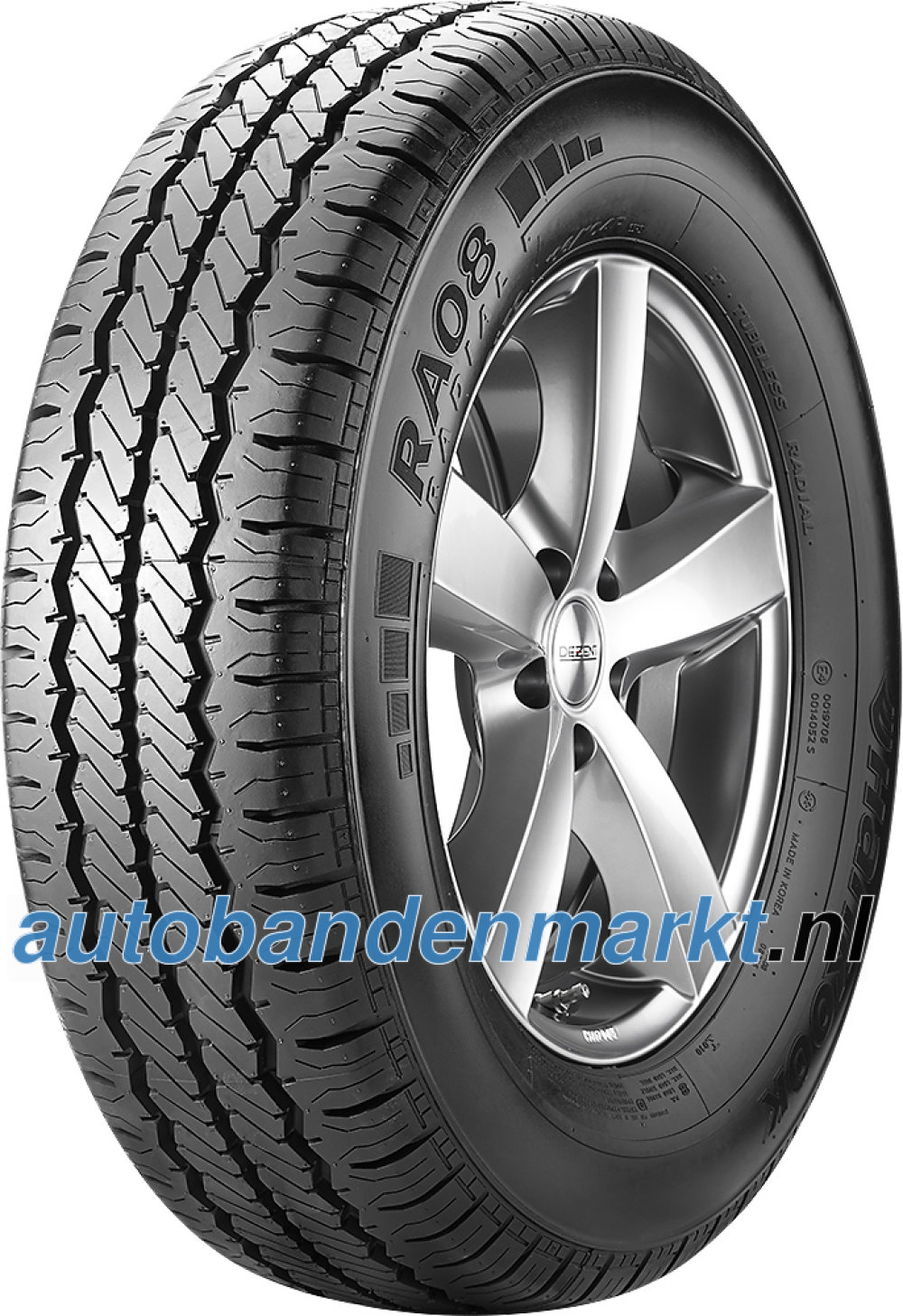 Afbeelding van Hankook Radial RA08 ( 165 R13C 94/92P 8PR SBL )