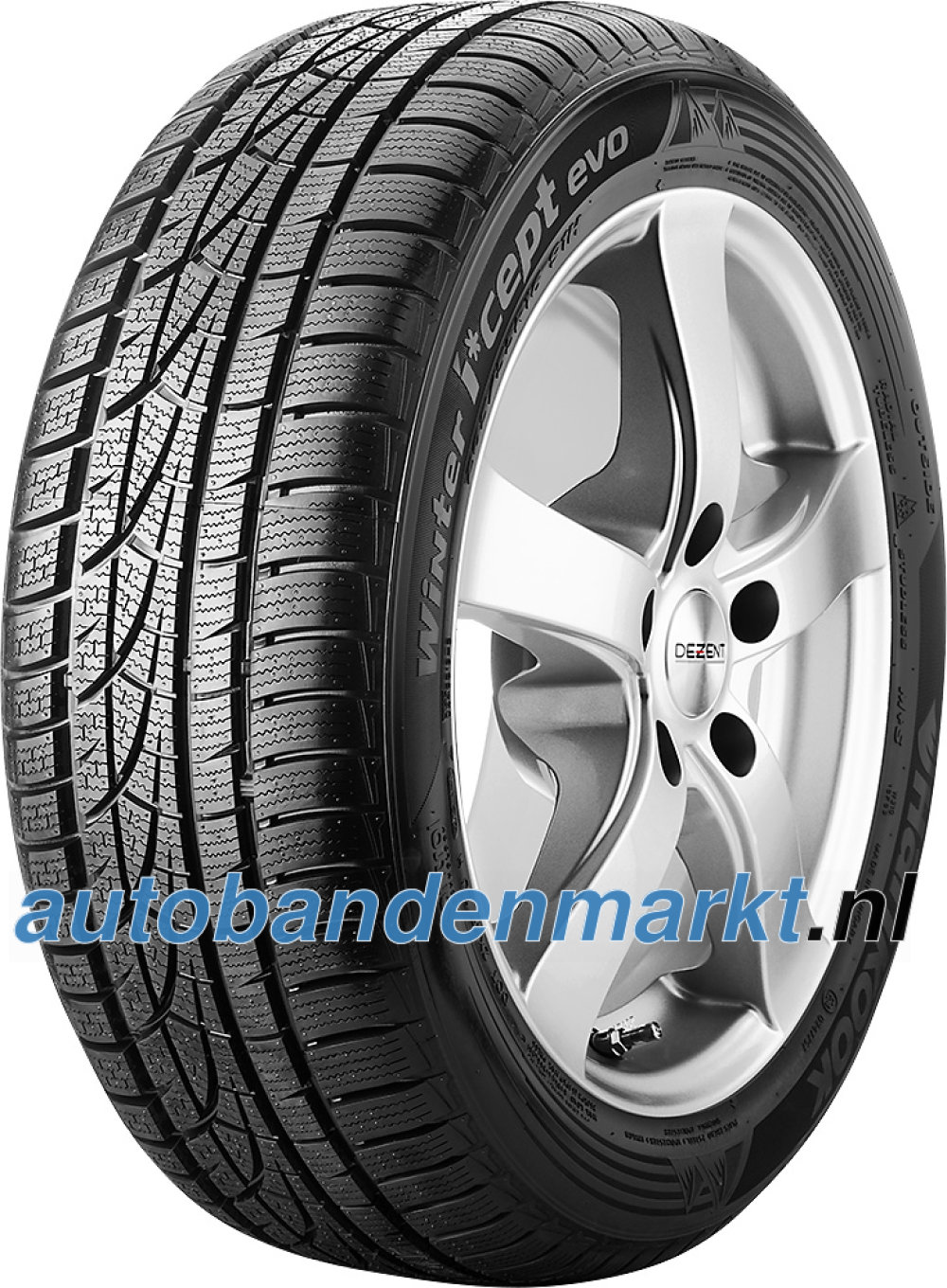 Afbeelding van Hankook Winter i*cept evo (W310B) HRS ( 245/50 R18 100H 4PR *, runflat SBL )