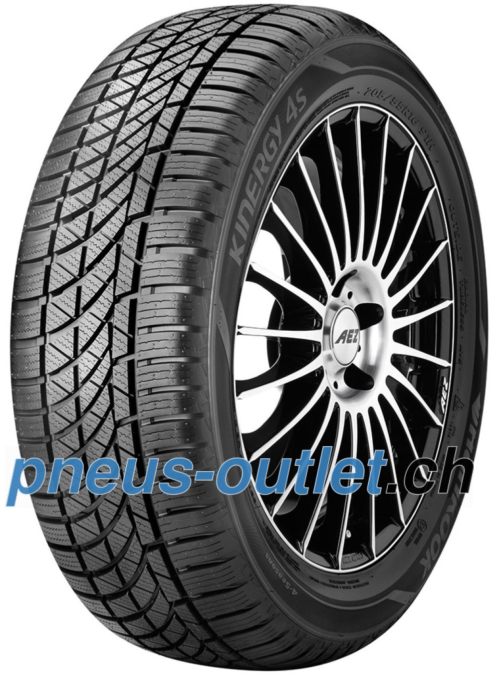 Hankook Kinergy 4S H740 ( 255/55 R18 109V XL , avec protège-jante (MFS) SBL ) Hankook Kinergy 4S H740 ( 255/55 R18 109V XL , avec protège-jante (MFS) SBL )