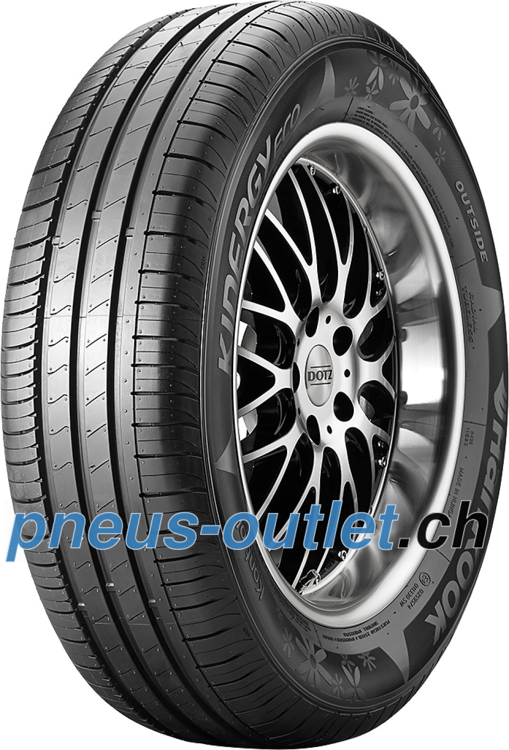 Hankook Kinergy Eco K425 ( 205/55 R16 91V avec protège-jante (MFS) ) Hankook Kinergy Eco K425 ( 205/55 R16 91V avec protège-jante (MFS) )