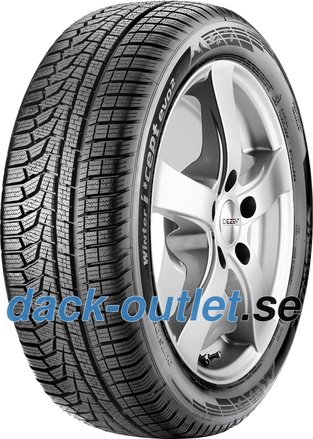 Hankook i*cept evo² (W320) ( 235/45 R19 99V XL 4PR , med fälg skyddslist (MFS) SBL ) Hankook i*cept evo² (W320) ( 235/45 R19 99V XL 4PR , med fälg skyddslist (MFS) SBL )