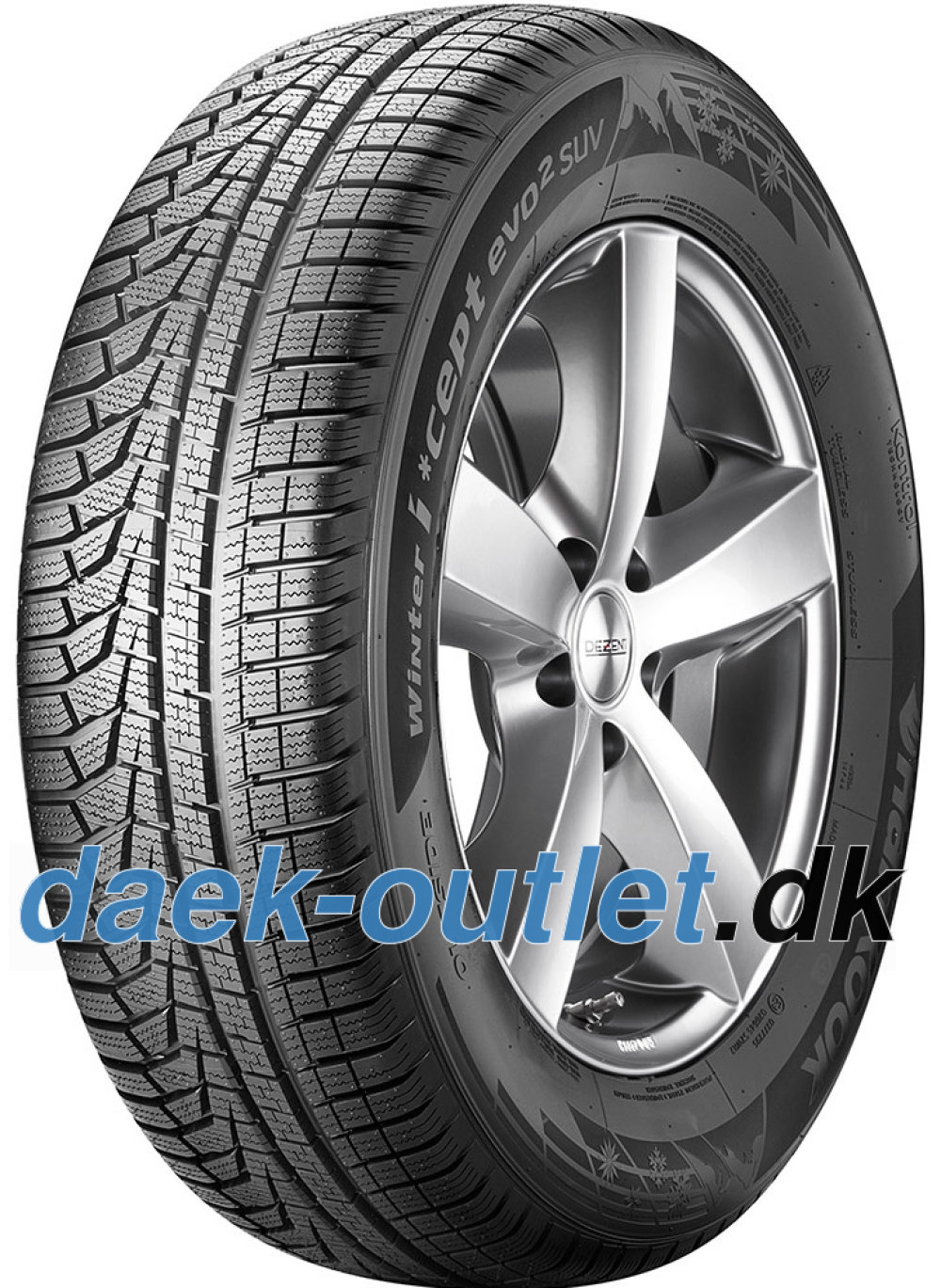 Hankook i*cept evo² (W320A) ( 265/50 R20 111V XL , med fælgbeskyttelse (MFS) SBL ) Hankook i*cept evo² (W320A) ( 265/50 R20 111V XL , med fælgbeskyttelse (MFS) SBL )
