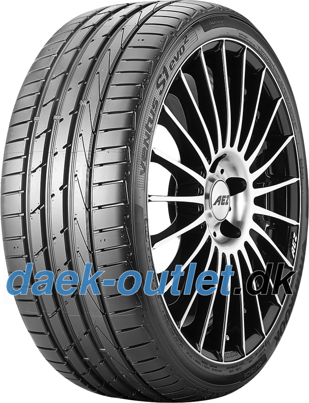 Hankook Ventus S1 Evo 2 K117 HRS ( 205/45 R17 84W med fælgbeskyttelse (MFS), runflat SBL ) Hankook Ventus S1 Evo 2 K117 HRS ( 205/45 R17 84W med fælgbeskyttelse (MFS), runflat SBL )