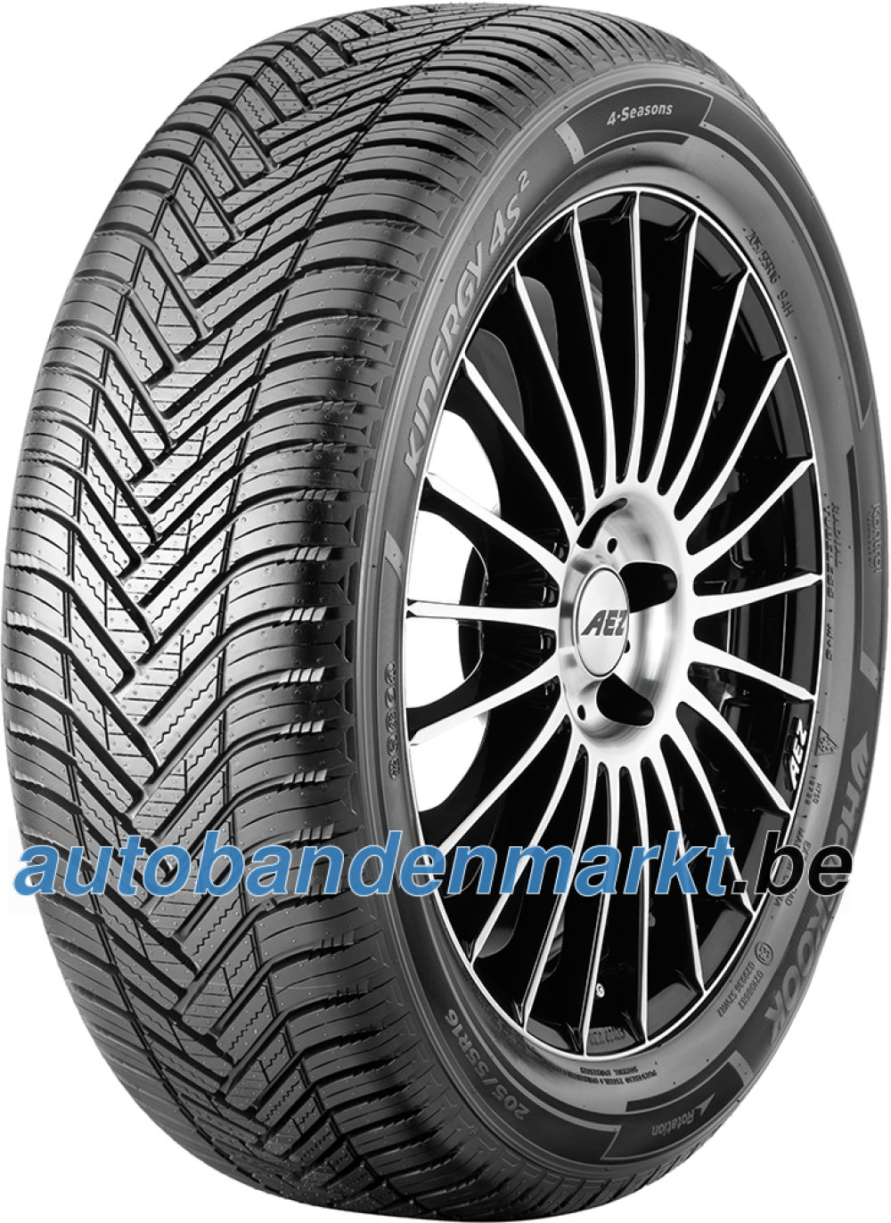 Hankook Kinergy 4S² H750 ( 215/45 R17 91Y XL 4PR, met velgrandbescherming (MFS) SBL )