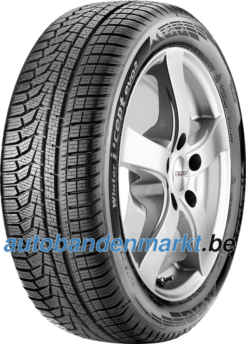 Hankook Winter i*cept evo² (W320) ( 235/50 R19 103H XL 4PR AO, met velgrandbescherming (MFS) SBL )