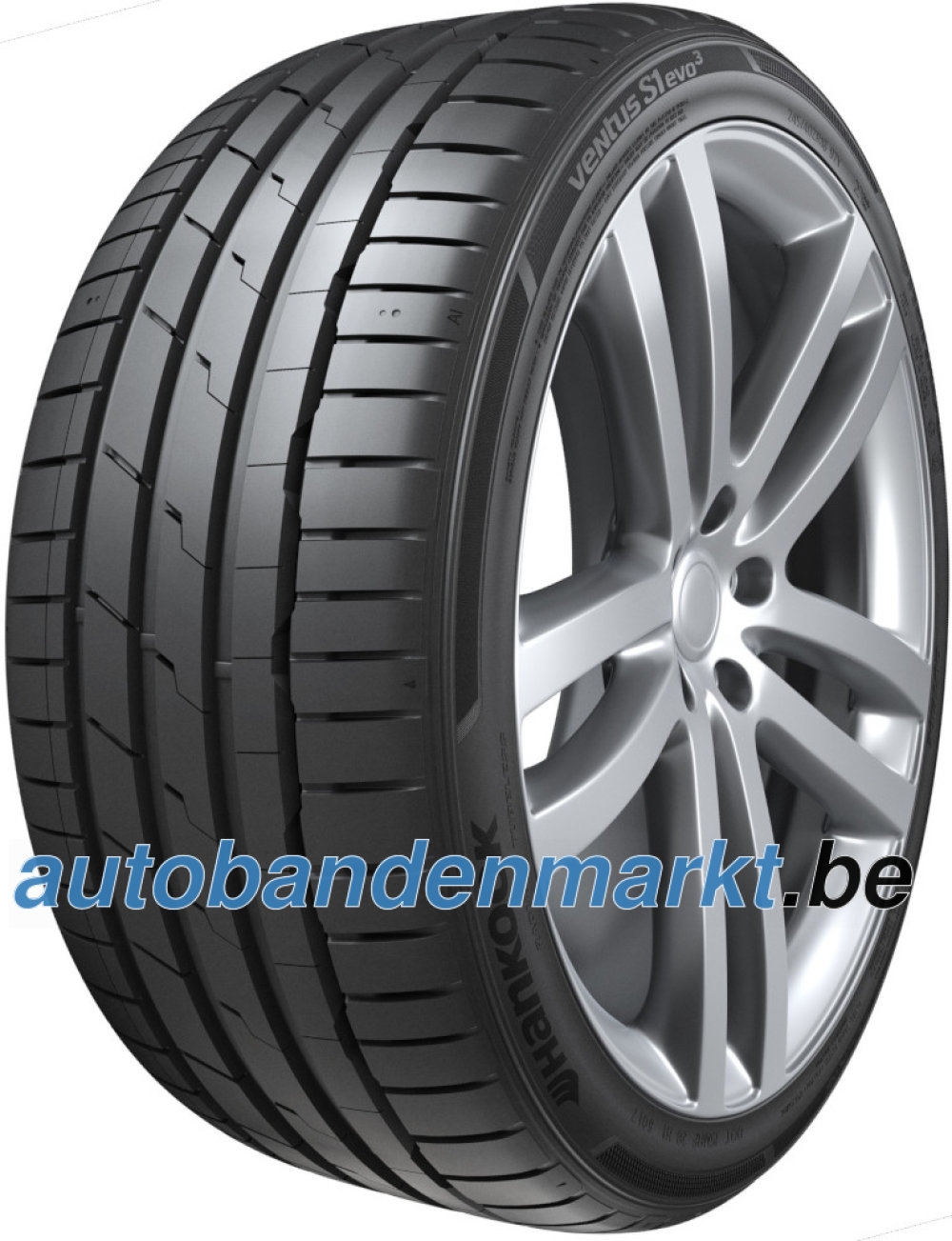 Hankook Ventus S1 Evo 3 K127A ( 285/45 R21 113Y XL 4PR AO, SUV, met velgrandbescherming (MFS) SBL )