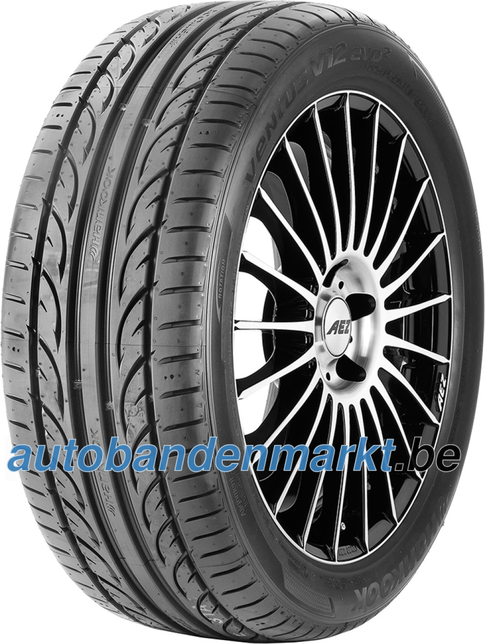 Hankook Ventus V12 Evo 2 K120 ( 255/35 ZR19 96Y XL 4PR met velgrandbescherming (MFS) SBL )