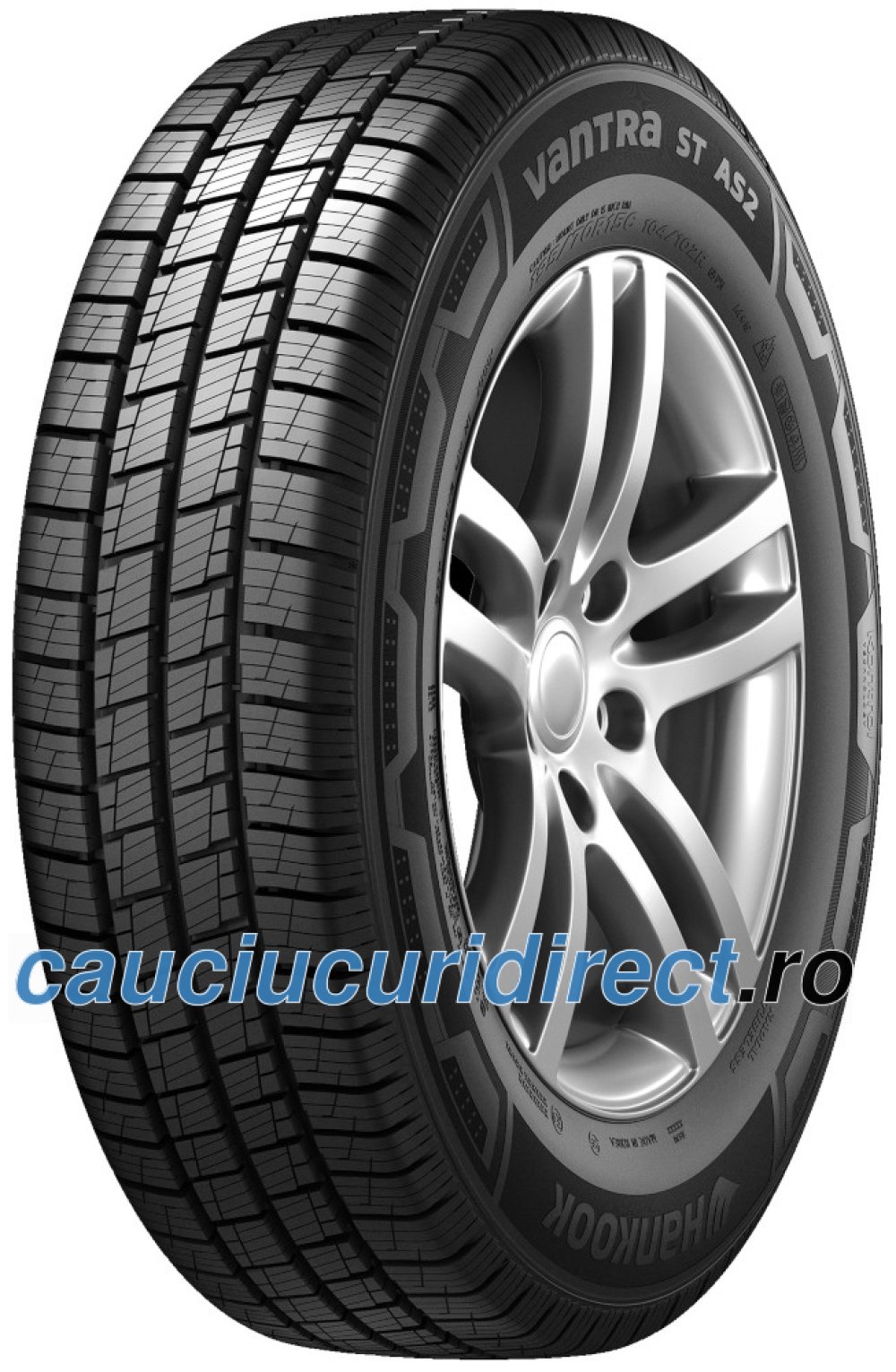 Hankook Vantra ST AS2 RA30 ( 195/60 R16C 99/97H 6PR, cu protectie de janta (MFS) SBL )