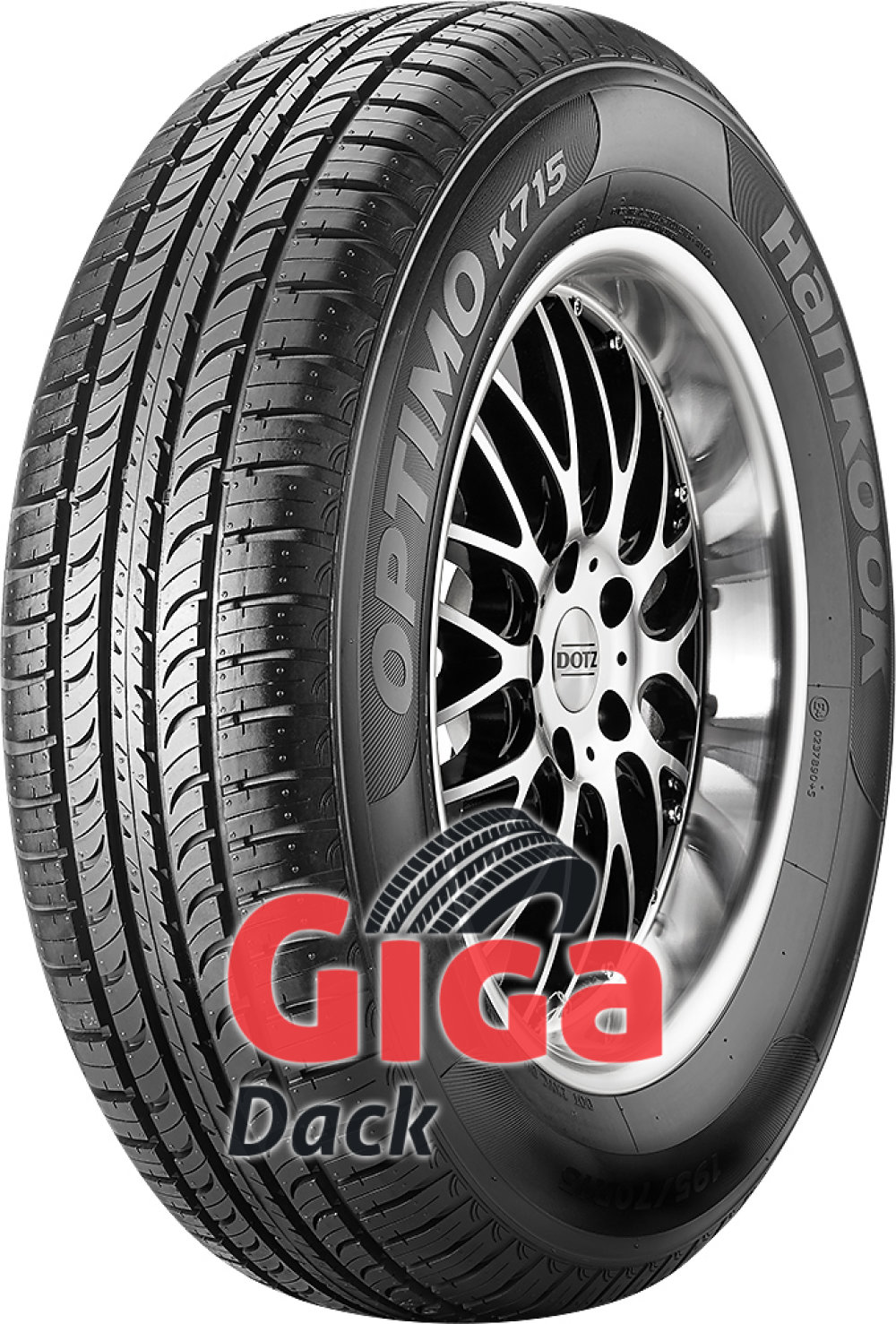Hankook Optimo K715 ( 165/80 R15 87T WW 20mm ) Hankook Optimo K715 ( 165/80 R15 87T WW 20mm )