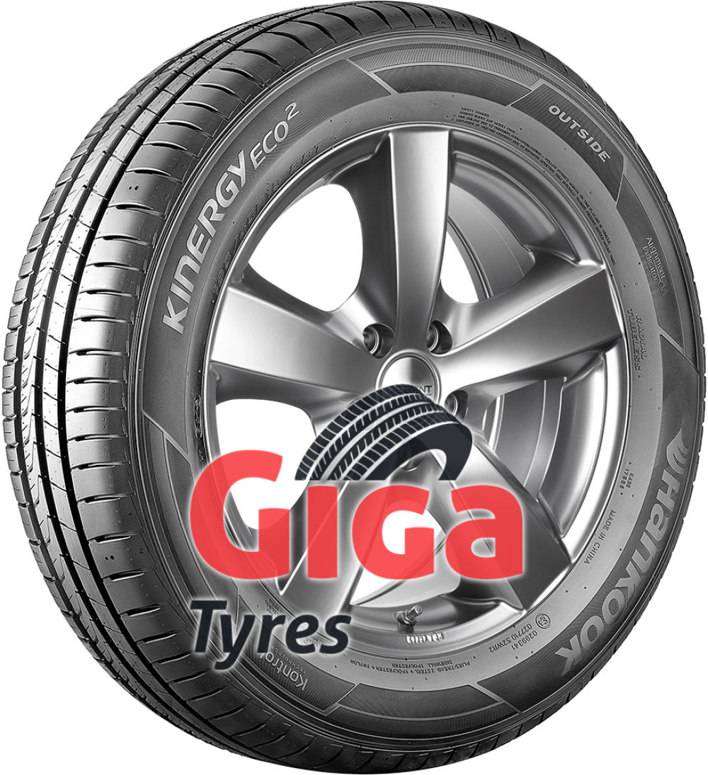 Buy Hankook Kinergy Eco 2 K435 165/80 R15 87T online @ giga-tyres.co.uk