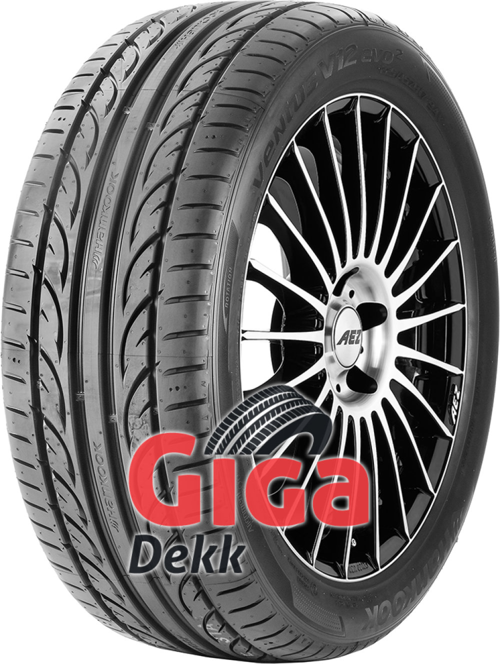 Hankook Ventus V12 Evo 2 K120 ( 205/50 ZR15 86W med felgbeskyttelse (MFS) SBL ) Hankook Ventus V12 Evo 2 K120 ( 205/50 ZR15 86W med felgbeskyttelse (MFS) SBL )