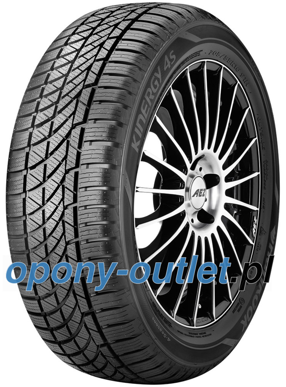 Hankook Kinergy 4S H740 ( 185/55 R15 86H XL , osłona felgi (MFS) SBL ) Hankook Kinergy 4S H740 ( 185/55 R15 86H XL , osłona felgi (MFS) SBL )
