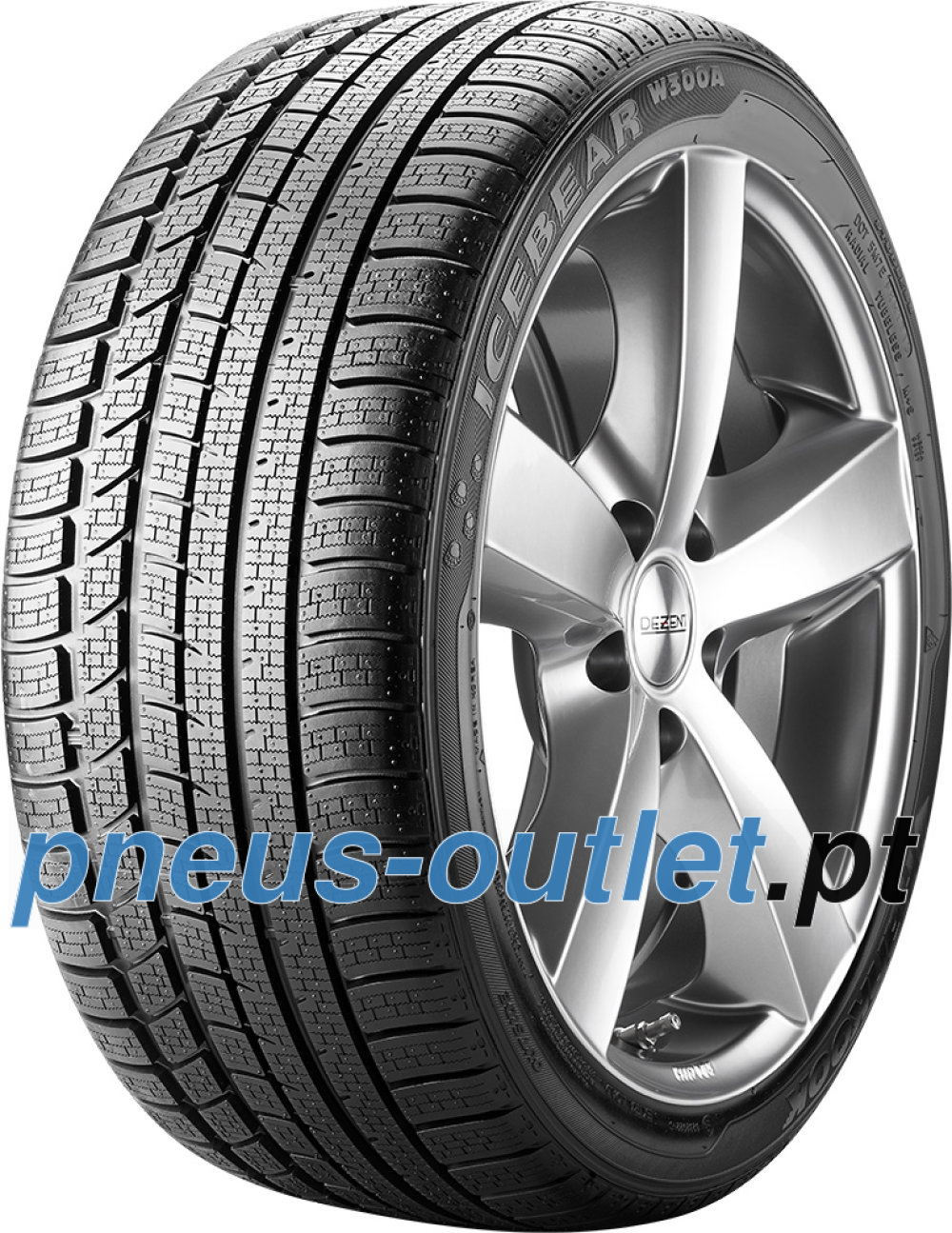 Hankook Icebear W300A ( 295/30 R22 103W XL , com protecção da jante (MFS) SBL ) Hankook Icebear W300A ( 295/30 R22 103W XL , com protecção da jante (MFS) SBL )