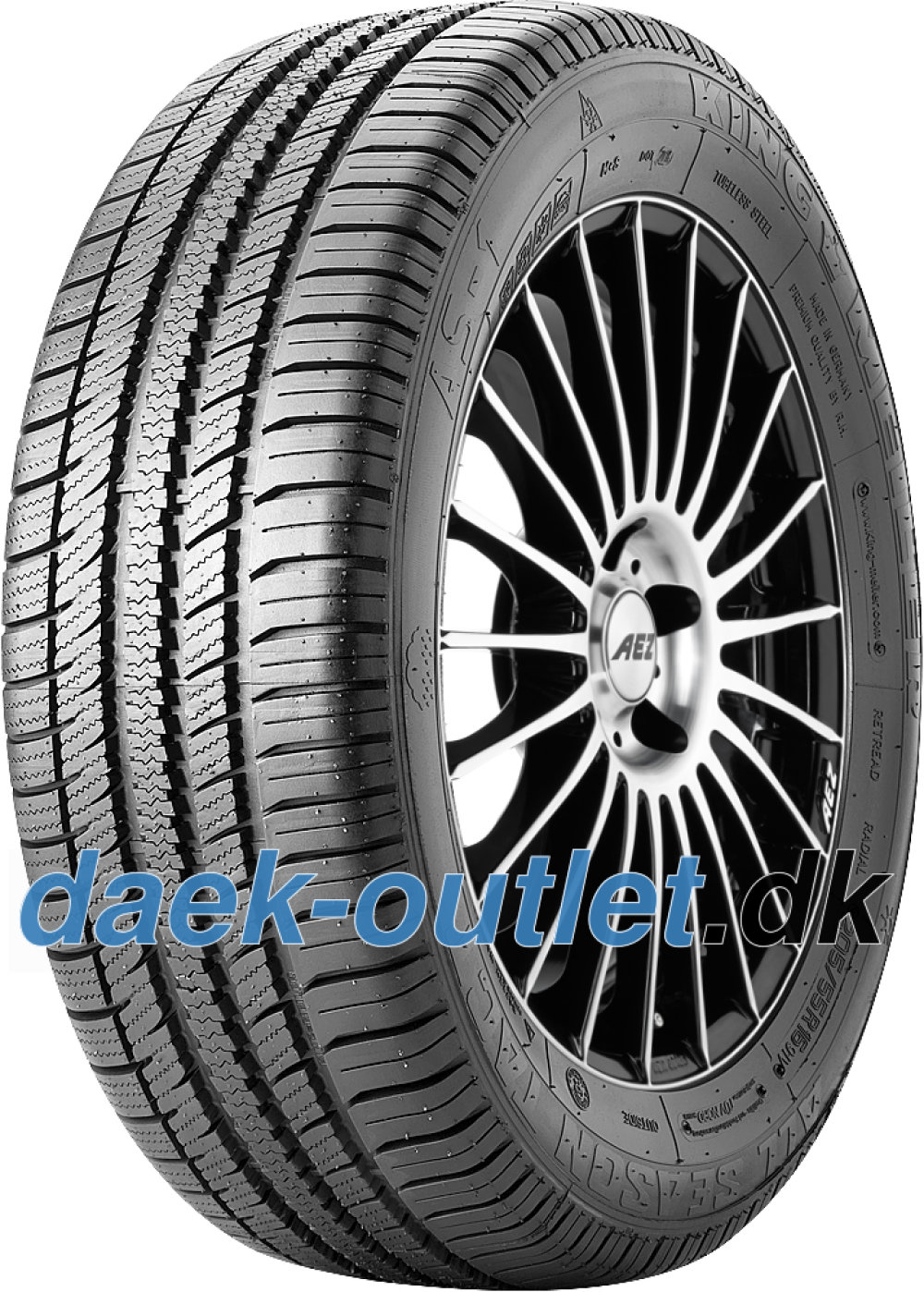 King Meiler AS-1 ( 185/55 R15 82H , totalt fornyet ) King Meiler AS-1 ( 185/55 R15 82H , totalt fornyet )