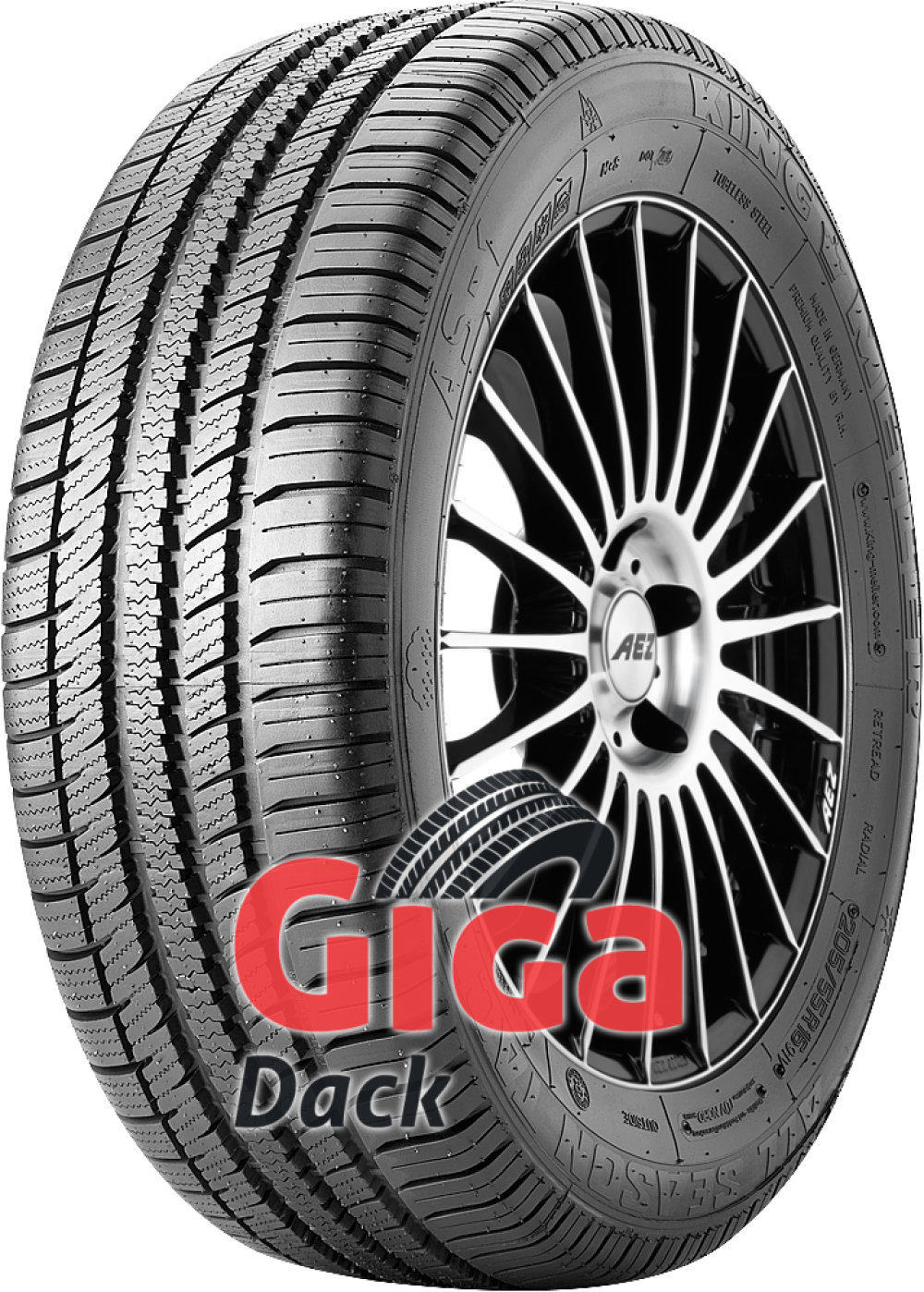 King Meiler AS-1 ( 195/65 R15 95H XL , regummerad ) King Meiler AS-1 ( 195/65 R15 95H XL , regummerad )