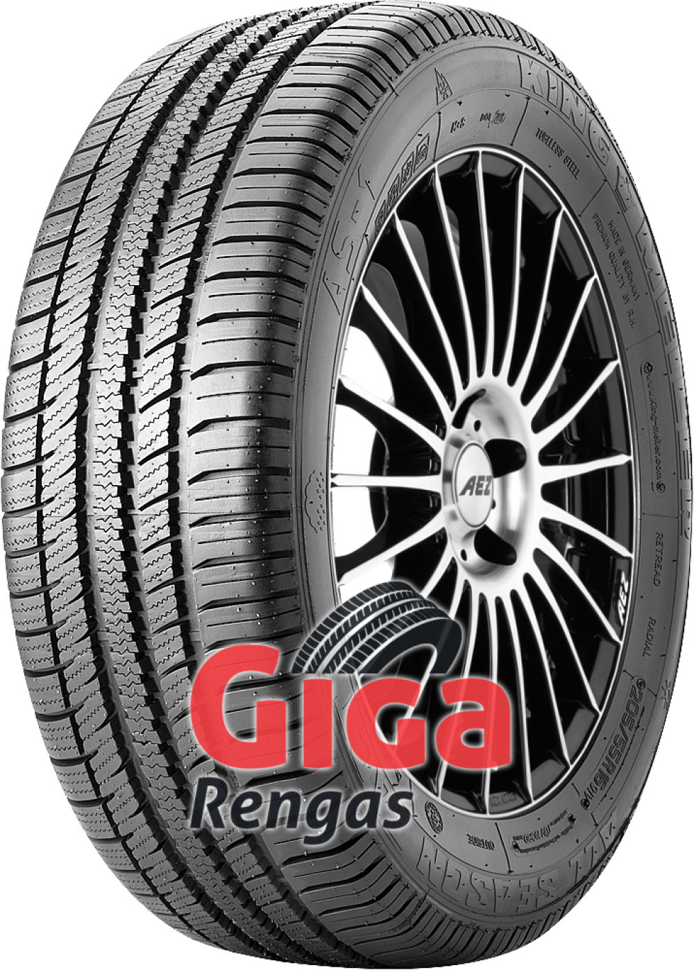 King Meiler AS-1 ( 185/60 R15 84T , pinnoitettu ) King Meiler AS-1 ( 185/60 R15 84T , pinnoitettu )