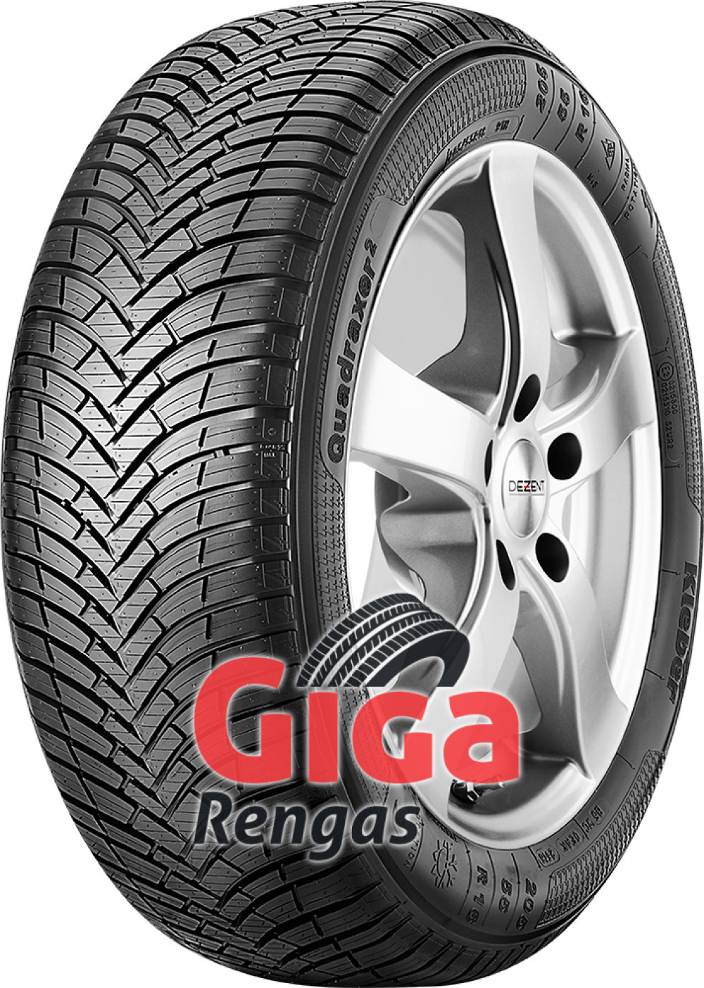 Kleber Quadraxer 2 ( 205/55 R16 94V XL , vanteen suojalistalla (FSL) ) Kleber Quadraxer 2 ( 205/55 R16 94V XL , vanteen suojalistalla (FSL) )