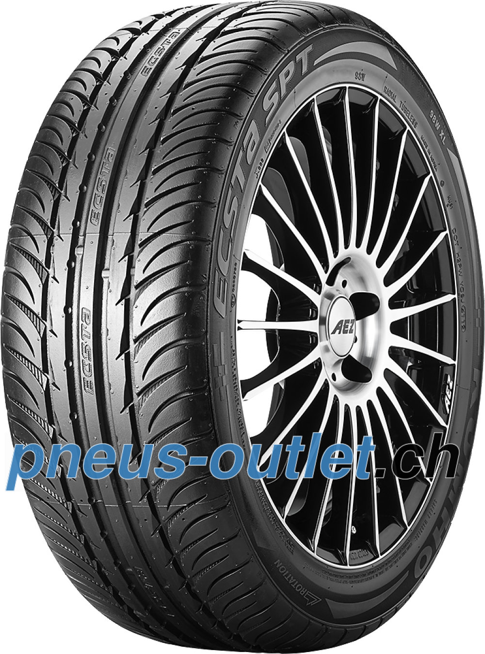 Kumho Ecsta SPT KU31 ( 275/40 ZR19 105Y XL avec rebord protecteur de jante (FSL) ) Kumho Ecsta SPT KU31 ( 275/40 ZR19 105Y XL avec rebord protecteur de jante (FSL) )