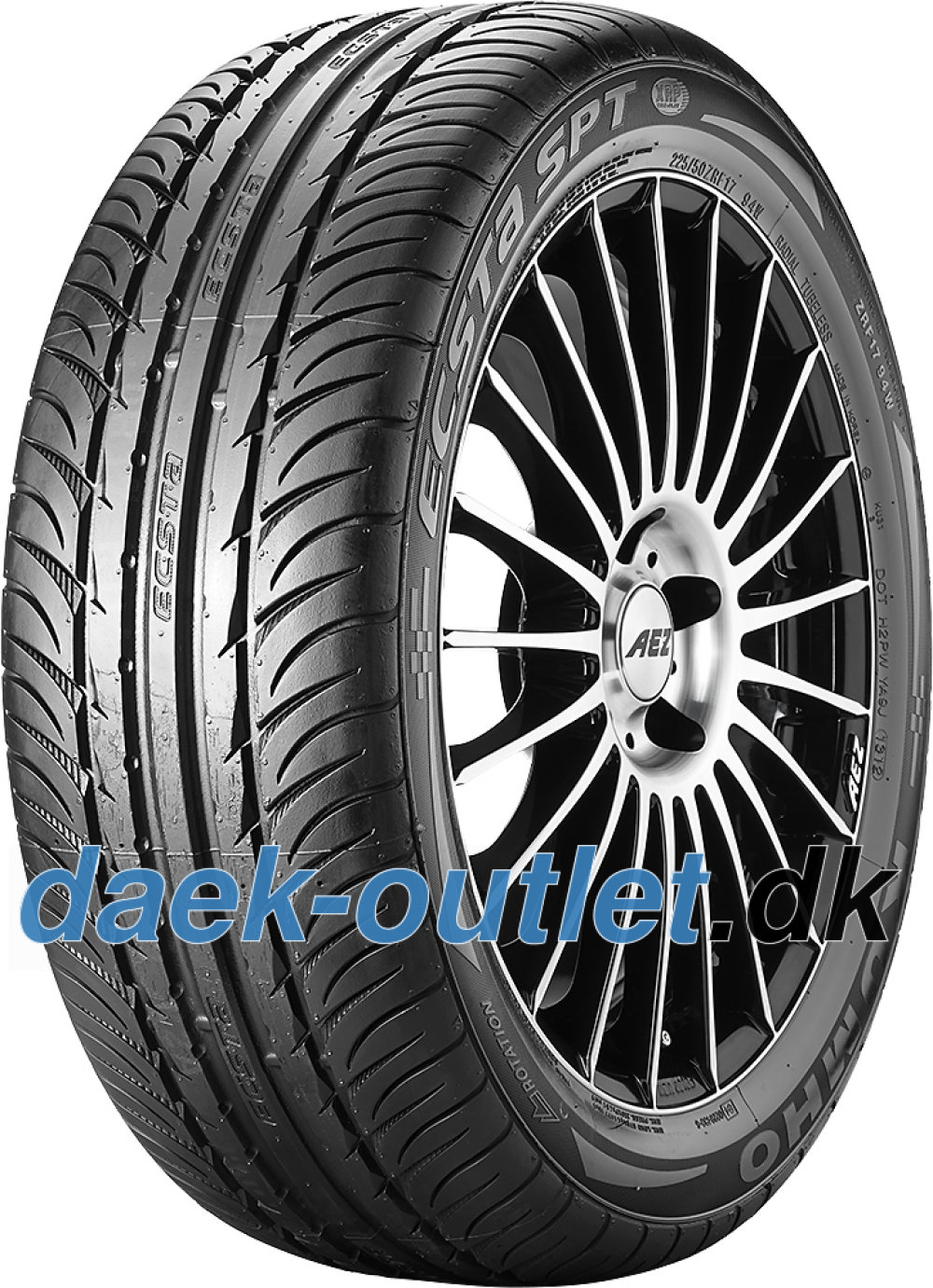Kumho Ecsta SPT KU31 XRP ( 225/45 R17 91W med fælgbeskyttelses liste (FSL), runflat ) Kumho Ecsta SPT KU31 XRP ( 225/45 R17 91W med fælgbeskyttelses liste (FSL), runflat )