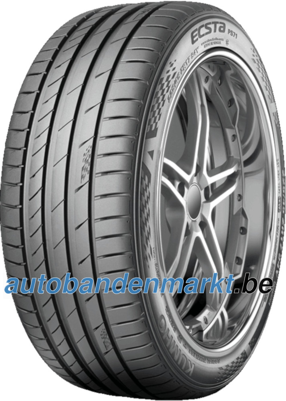 Kumho Ecsta PS71 ( 215/40 ZR18 89Y XL met wangbescherming (FSL) )