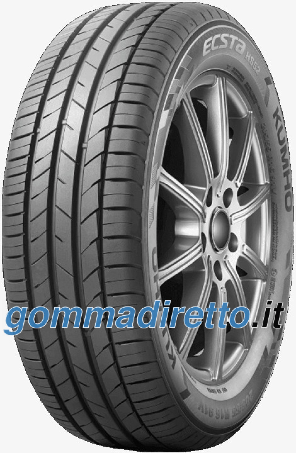 Image of Kumho Ecsta HS52 ( 225/55 ZR18 102W XL con bordino di protezione del cerchio (FSL) )