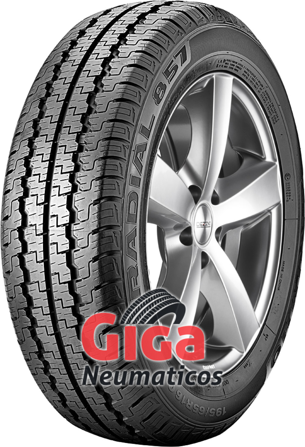 Kumho Radial 857 ( 225/65 R16C 109/107T 6PR ) Kumho Radial 857 ( 225/65 R16C 109/107T 6PR )