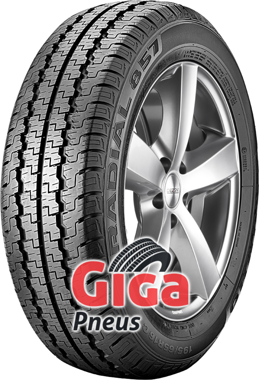 Kumho Radial 857 ( 225/65 R16C 109/107T 6PR ) Kumho Radial 857 ( 225/65 R16C 109/107T 6PR )
