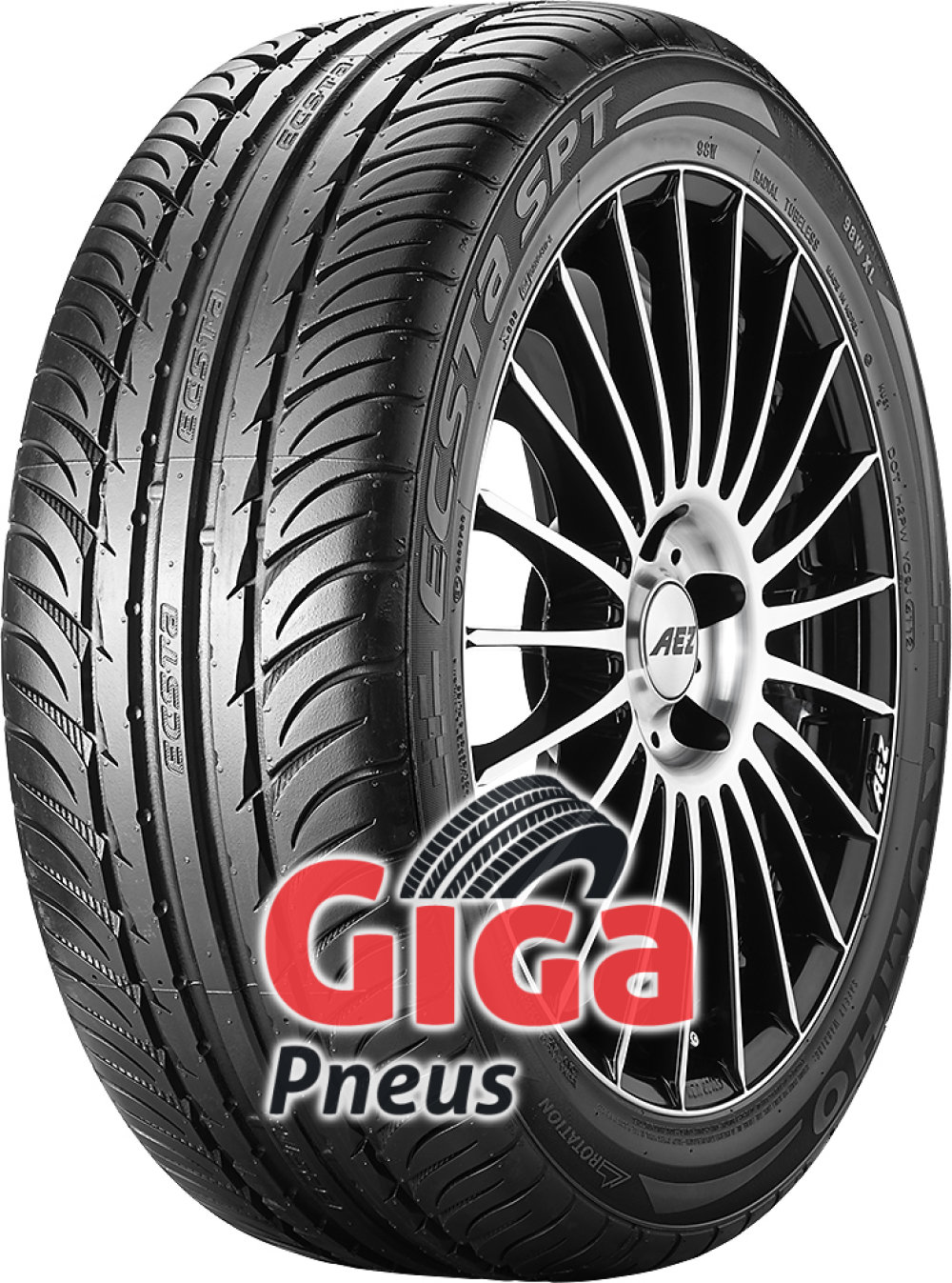 Kumho Ecsta SPT KU31 ( 225/40 ZR18 92Y XL avec rebord protecteur de jante (FSL) ) Kumho Ecsta SPT KU31 ( 225/40 ZR18 92Y XL avec rebord protecteur de jante (FSL) )