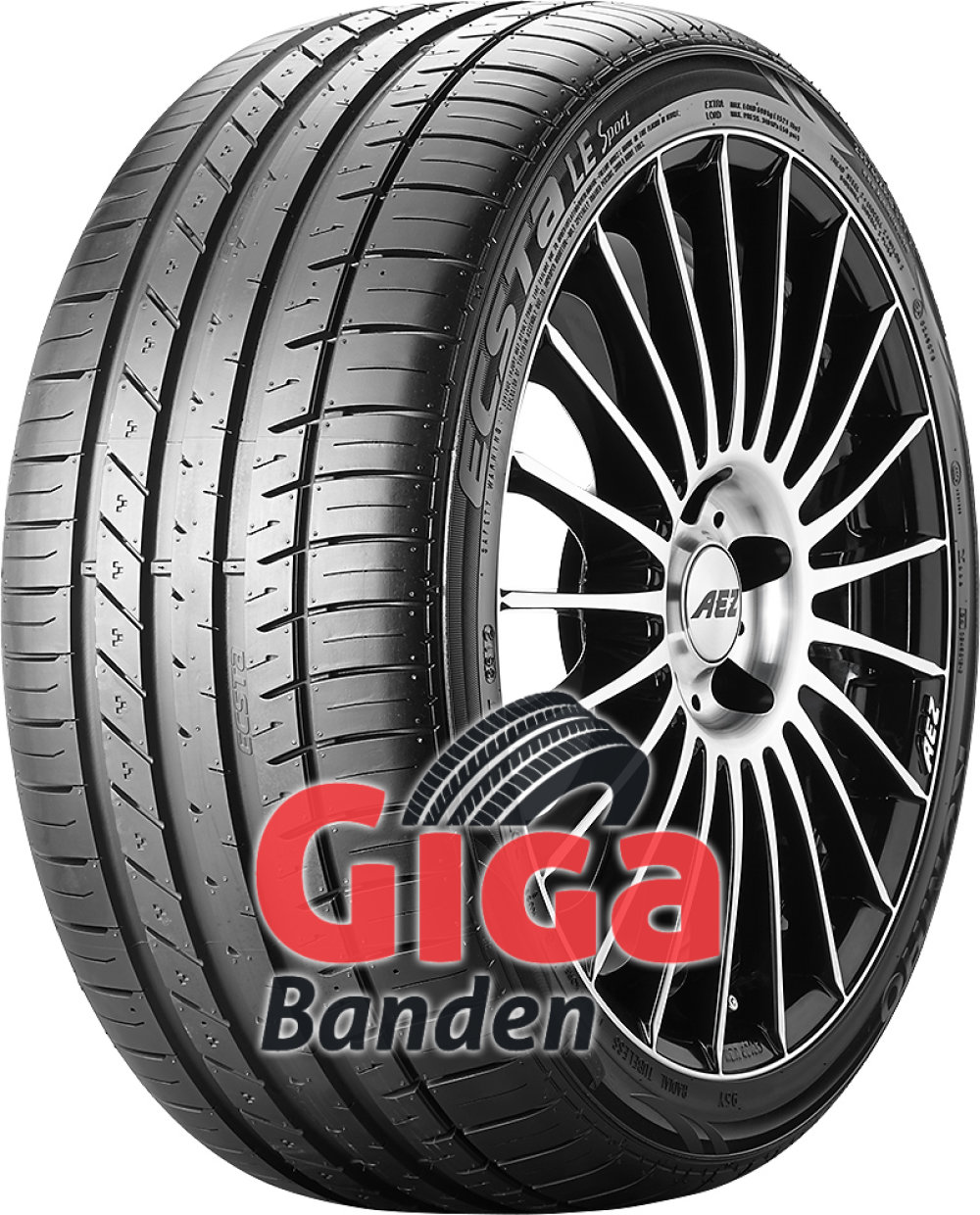 Kumho Ecsta Le Sport KU39 ( 235/45 ZR18 98Y XL met wangbescherming (FSL) ) Kumho Ecsta Le Sport KU39 ( 235/45 ZR18 98Y XL met wangbescherming (FSL) )