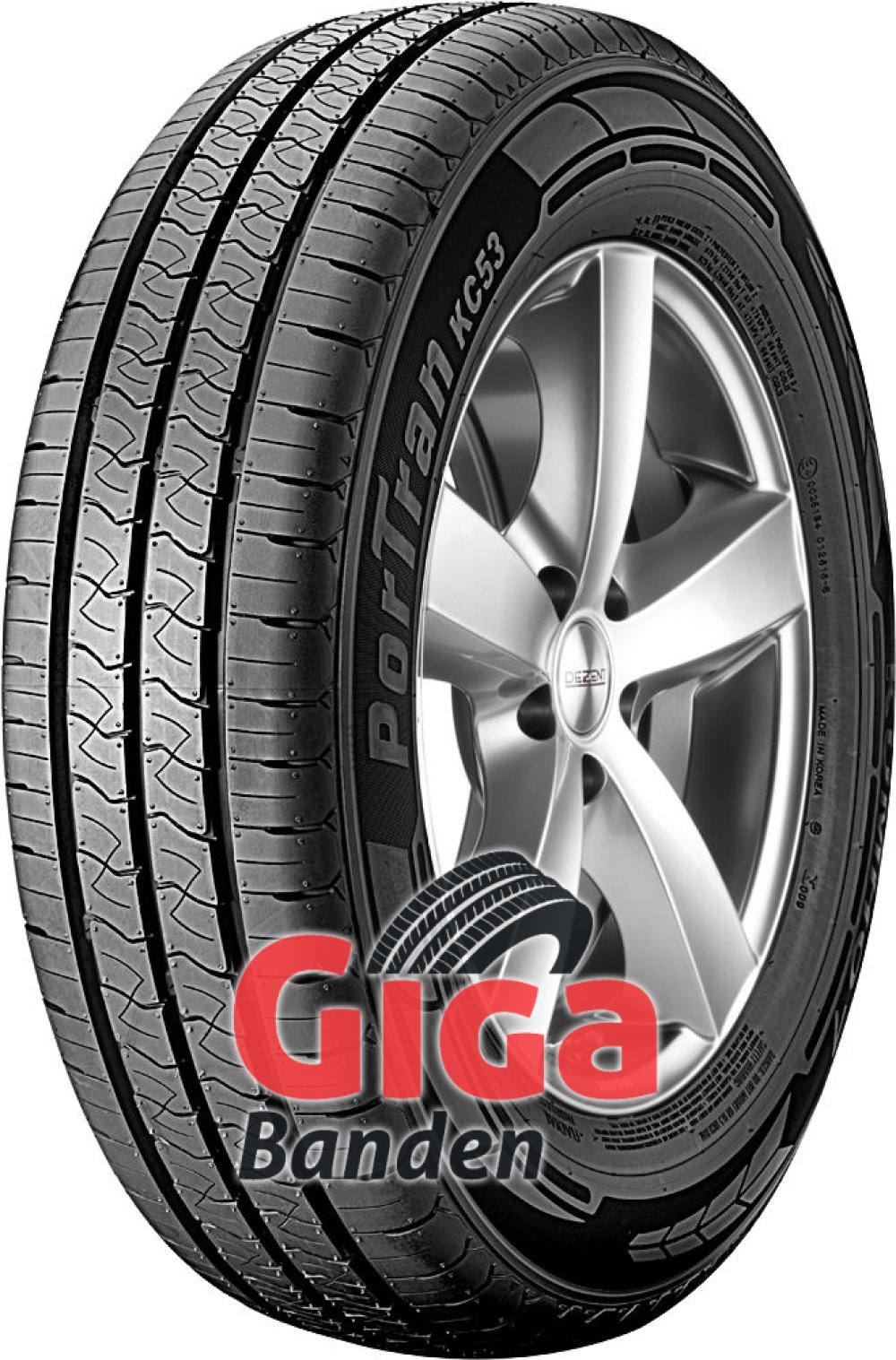 Kumho PorTran KC53 ( 225/75 R16C 121/120R 10PR ) Kumho PorTran KC53 ( 225/75 R16C 121/120R 10PR )