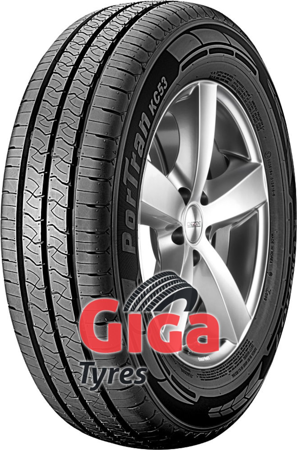 Kumho PorTran KC53 ( 165/70 R14C 89/87R 6PR ) Kumho PorTran KC53 ( 165/70 R14C 89/87R 6PR )